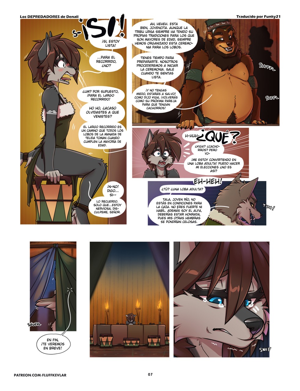Comic Porno Predators Of Denali - [Fluff-Kevlar] (#7)