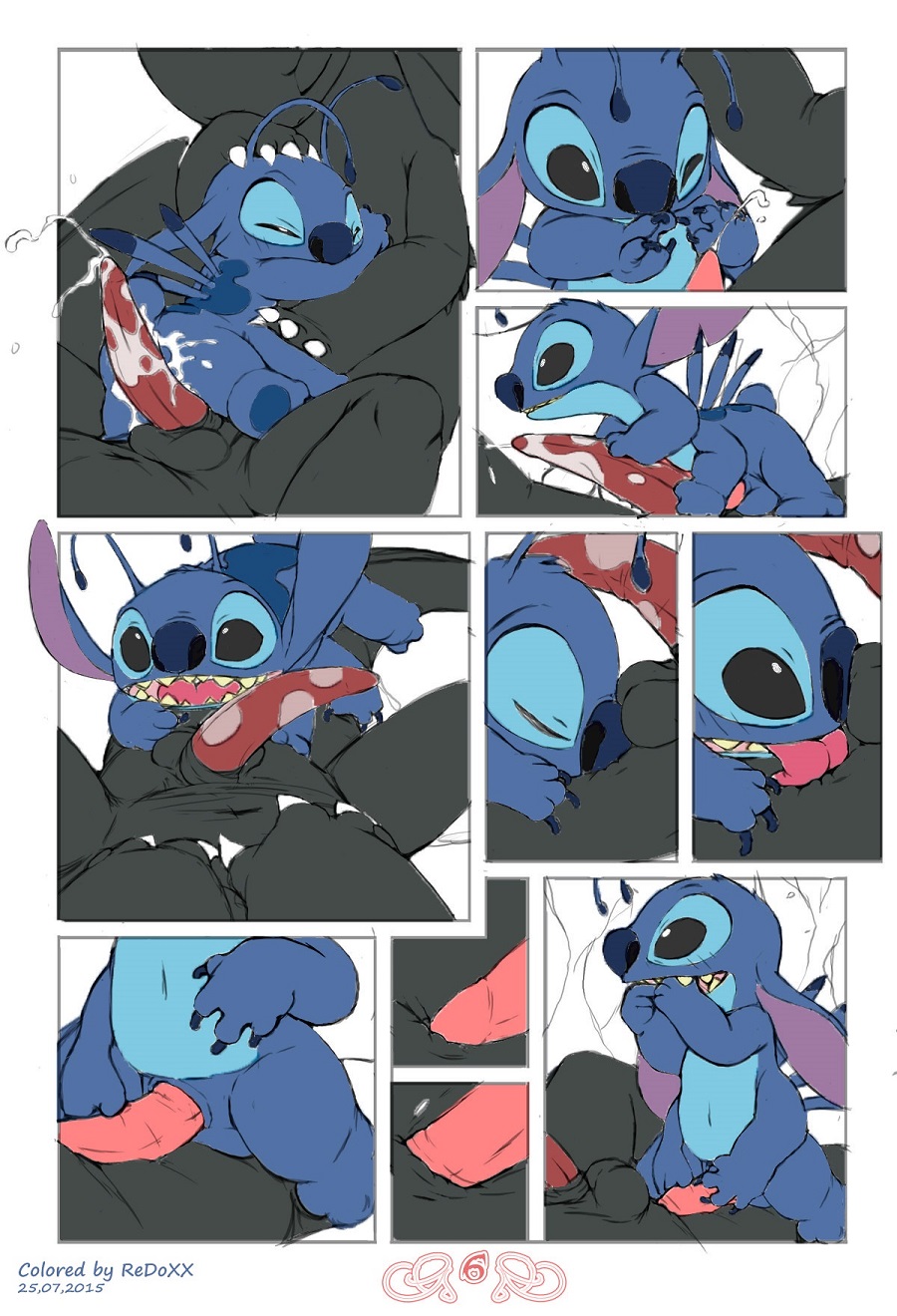 Comic Porno Stitch Vs. Toothless [Tricksta] (#7)