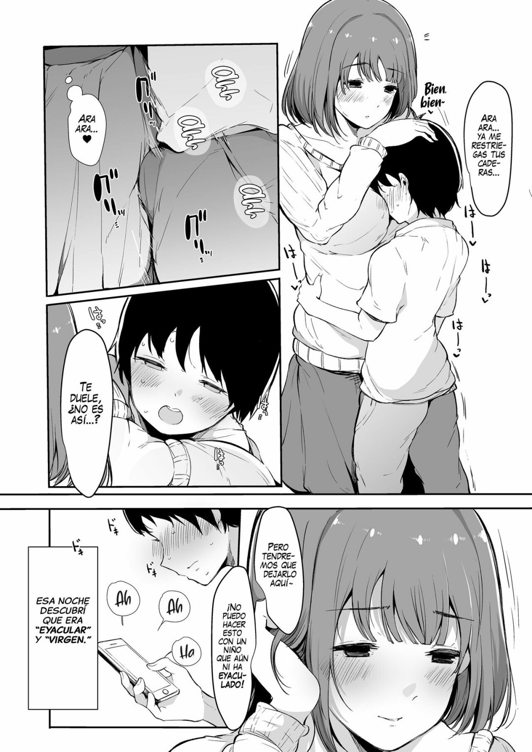 Comic Porno La Onee-San Que Me Enseno A Eyacular (#7)