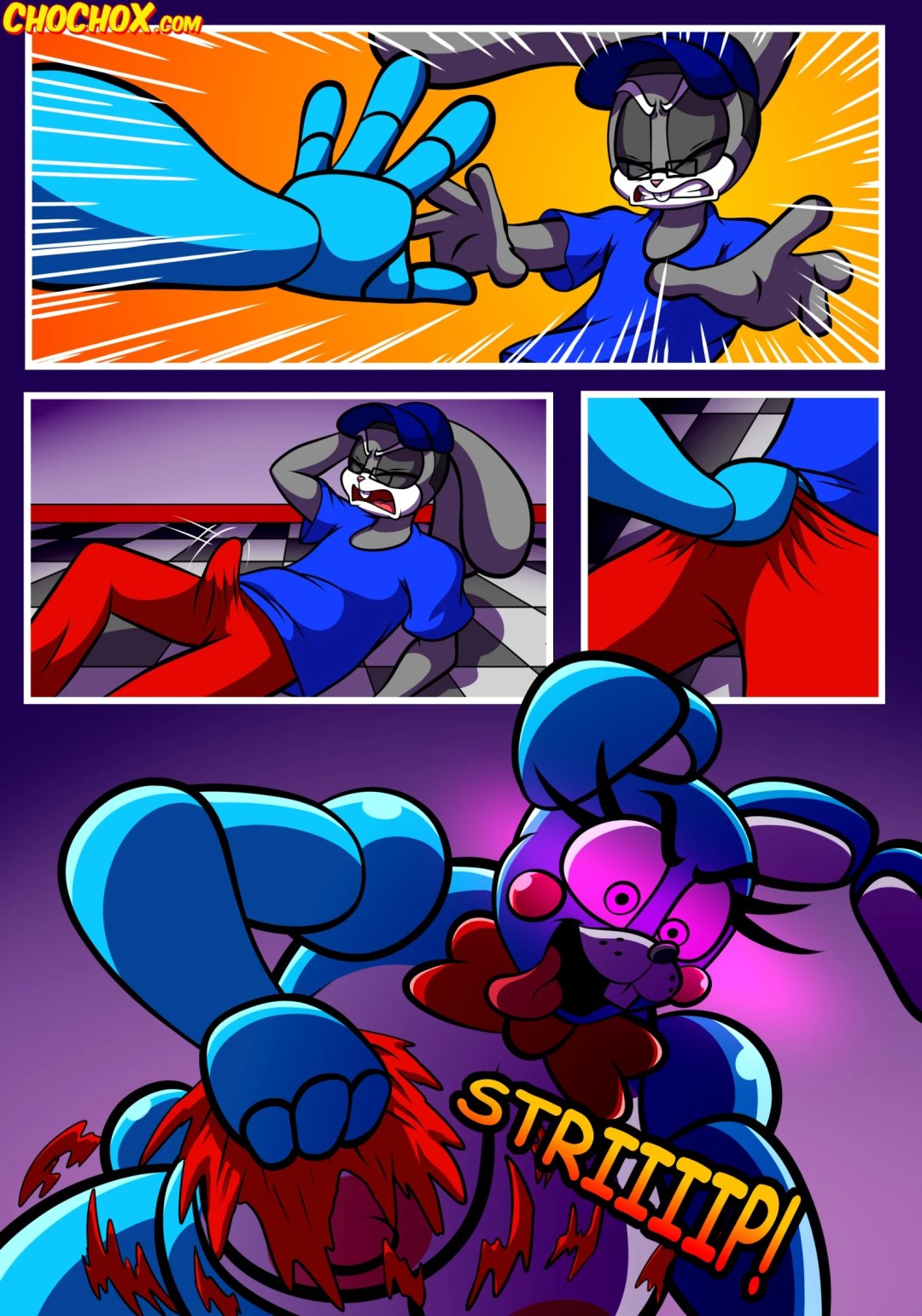 Comic Porno Night Of The Robo Bun! - Protagon (#4)