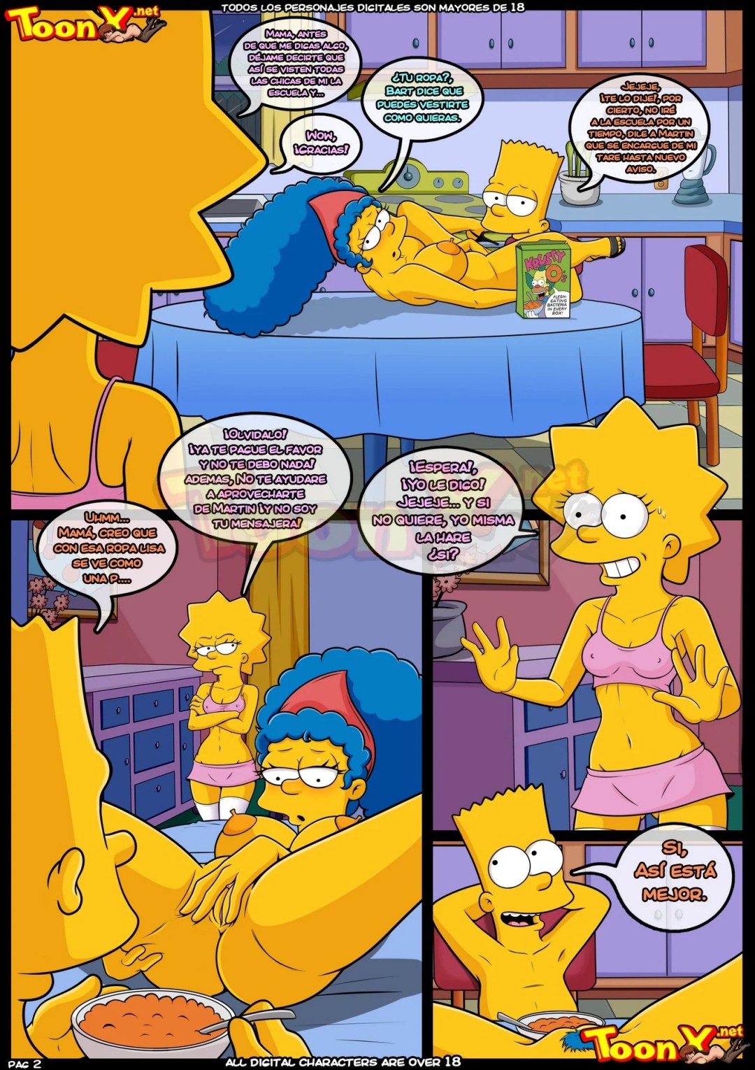 Comic Porno SimpsoRama 3 - Compra Futura - Croc (#3)