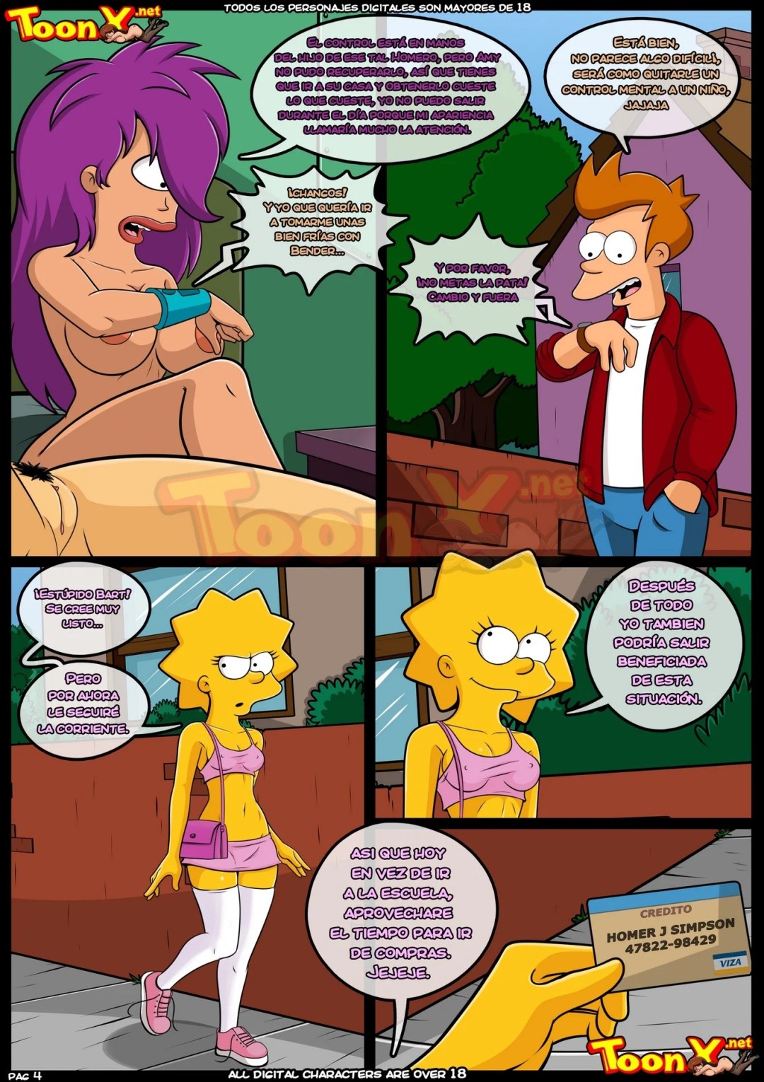 Comic Porno SimpsoRama 3 - Compra Futura - Croc (#5)