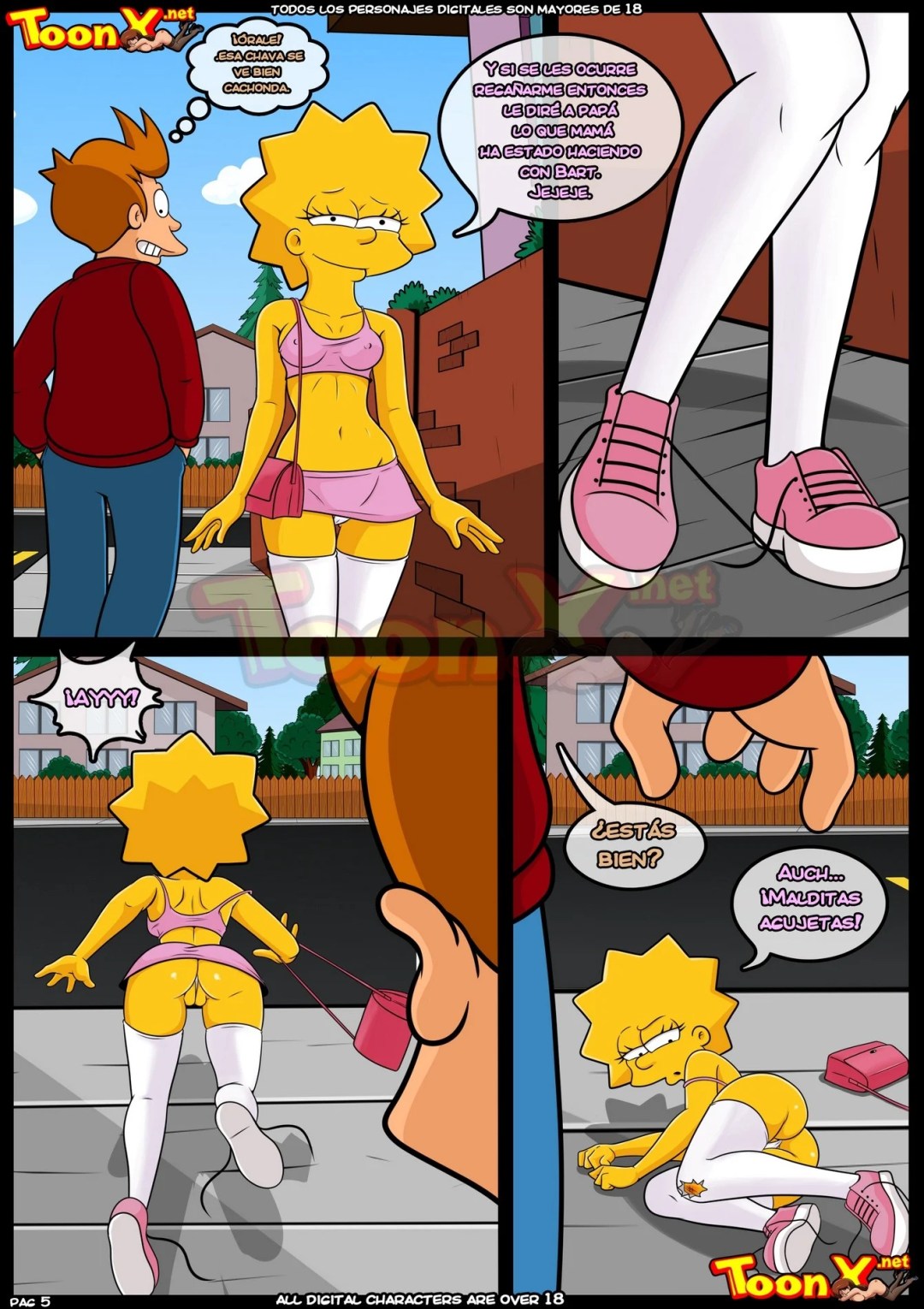 Comic Porno SimpsoRama 3 - Compra Futura - Croc (#6)