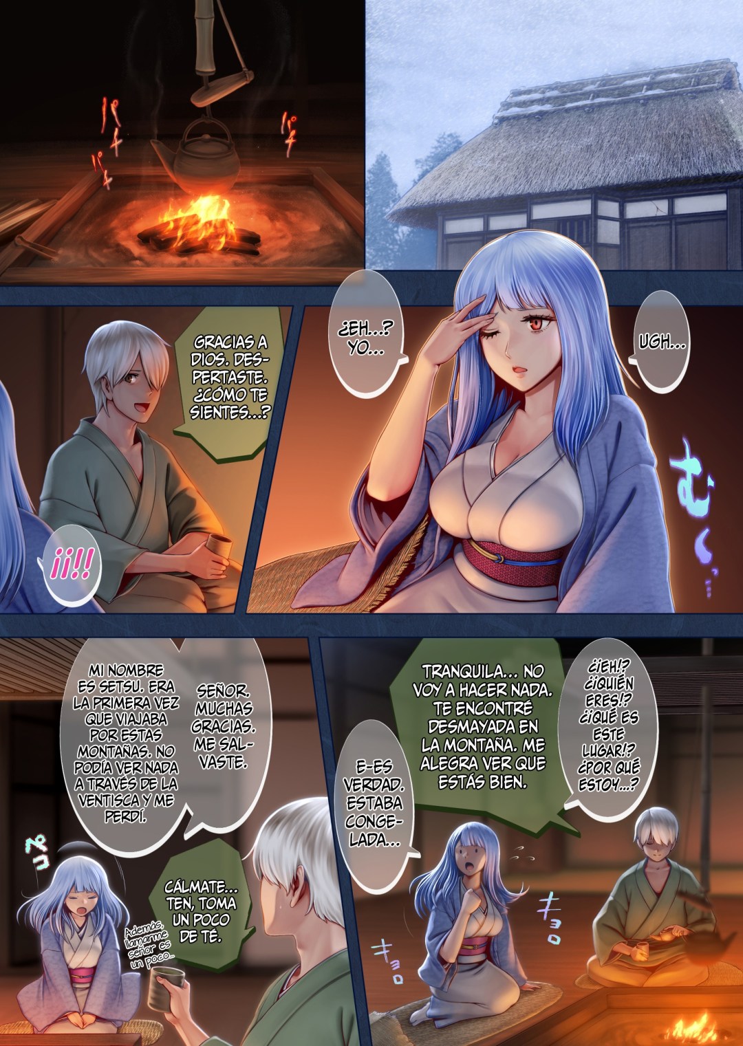 Comic Porno Yotogi No Yukionna Setsu - Atatamenai To, Koorimasu (#5)