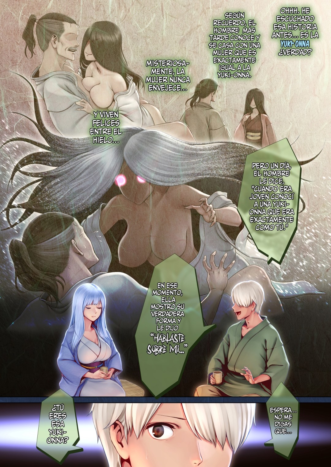 Comic Porno Yotogi No Yukionna Setsu - Atatamenai To, Koorimasu (#7)