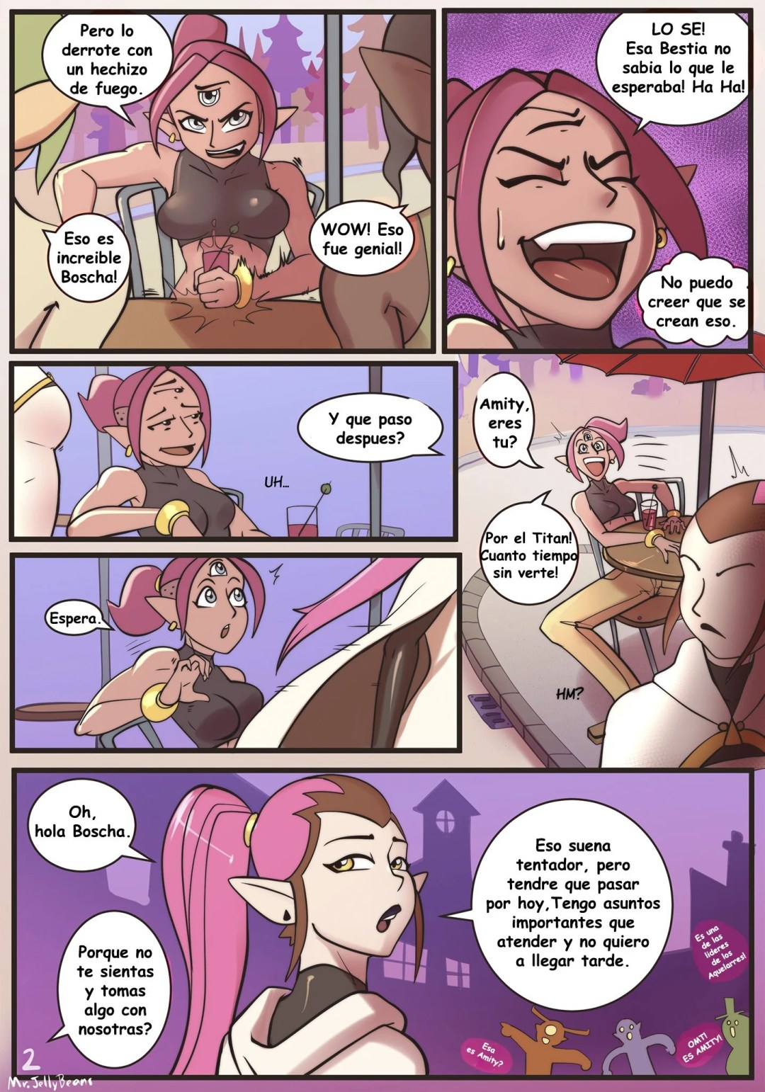 Comic Porno Boscha’s Initiation - Mr.Jellybeans (#3)