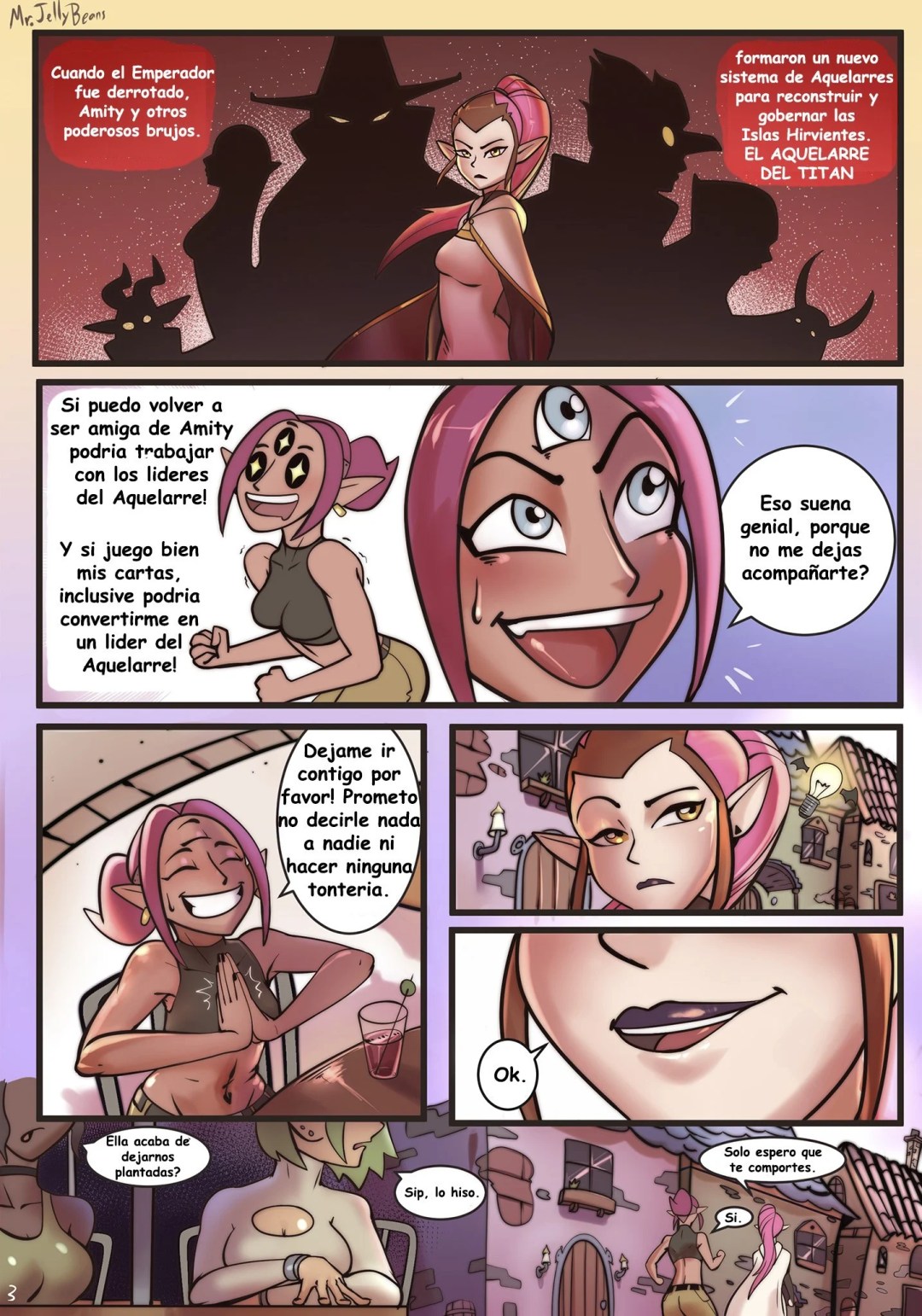 Comic Porno Boscha’s Initiation - Mr.Jellybeans (#4)