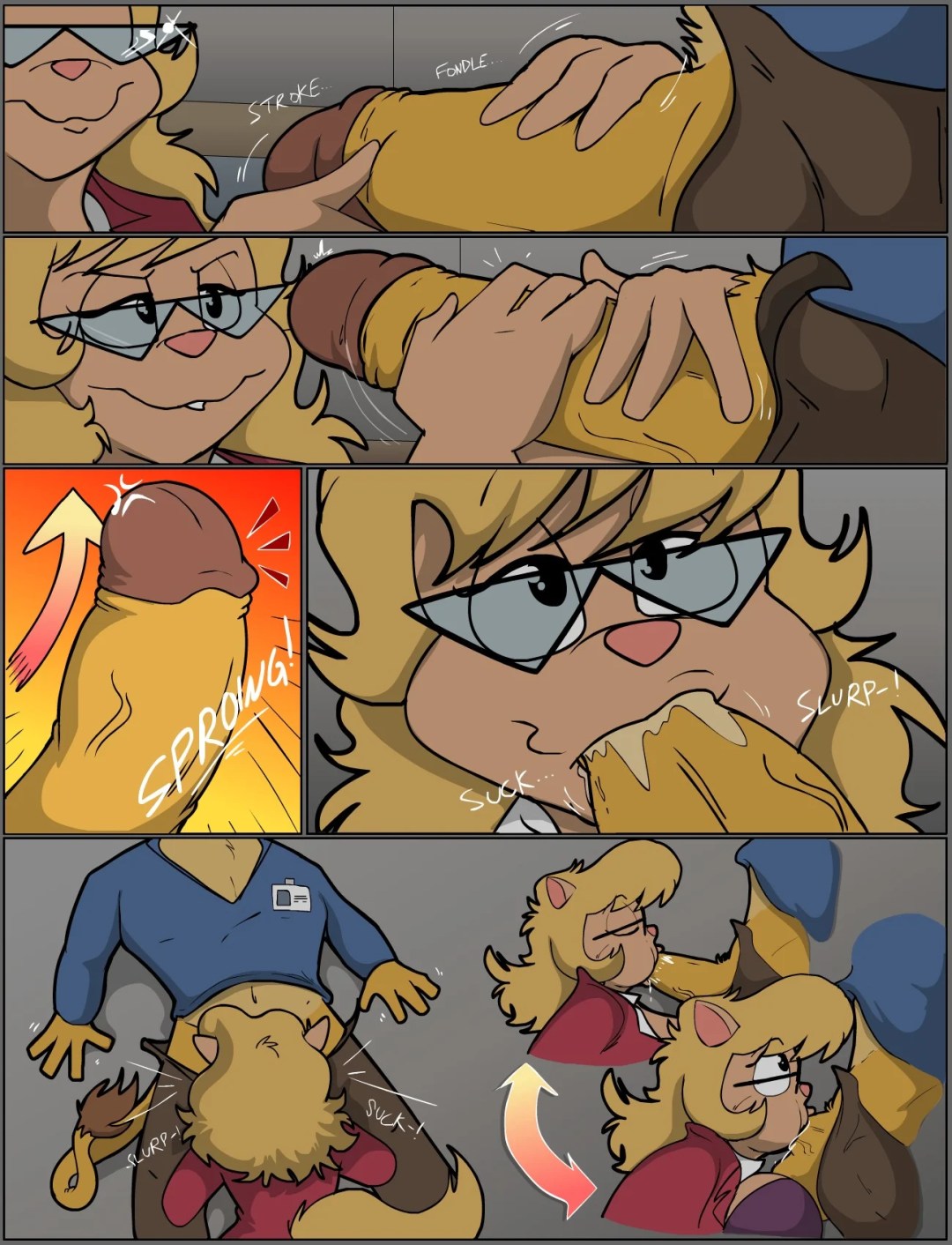 Comic Porno Going Down - Robinebra (#6)