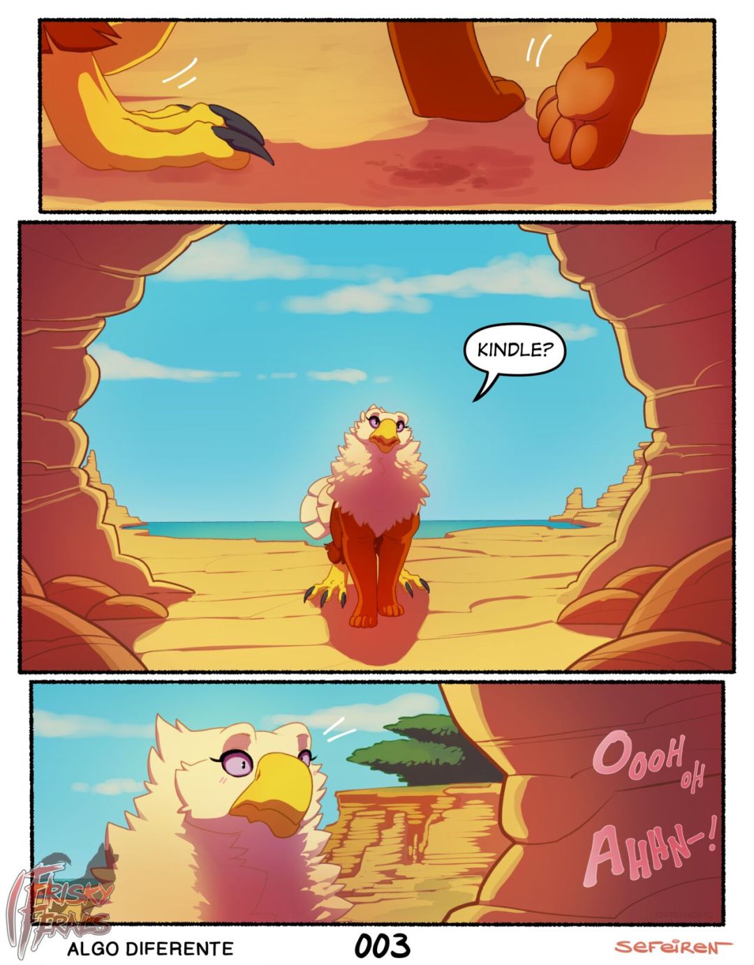 Comic Porno Frisky Ferals - Algo Diferente [Sefeiren] (#3)