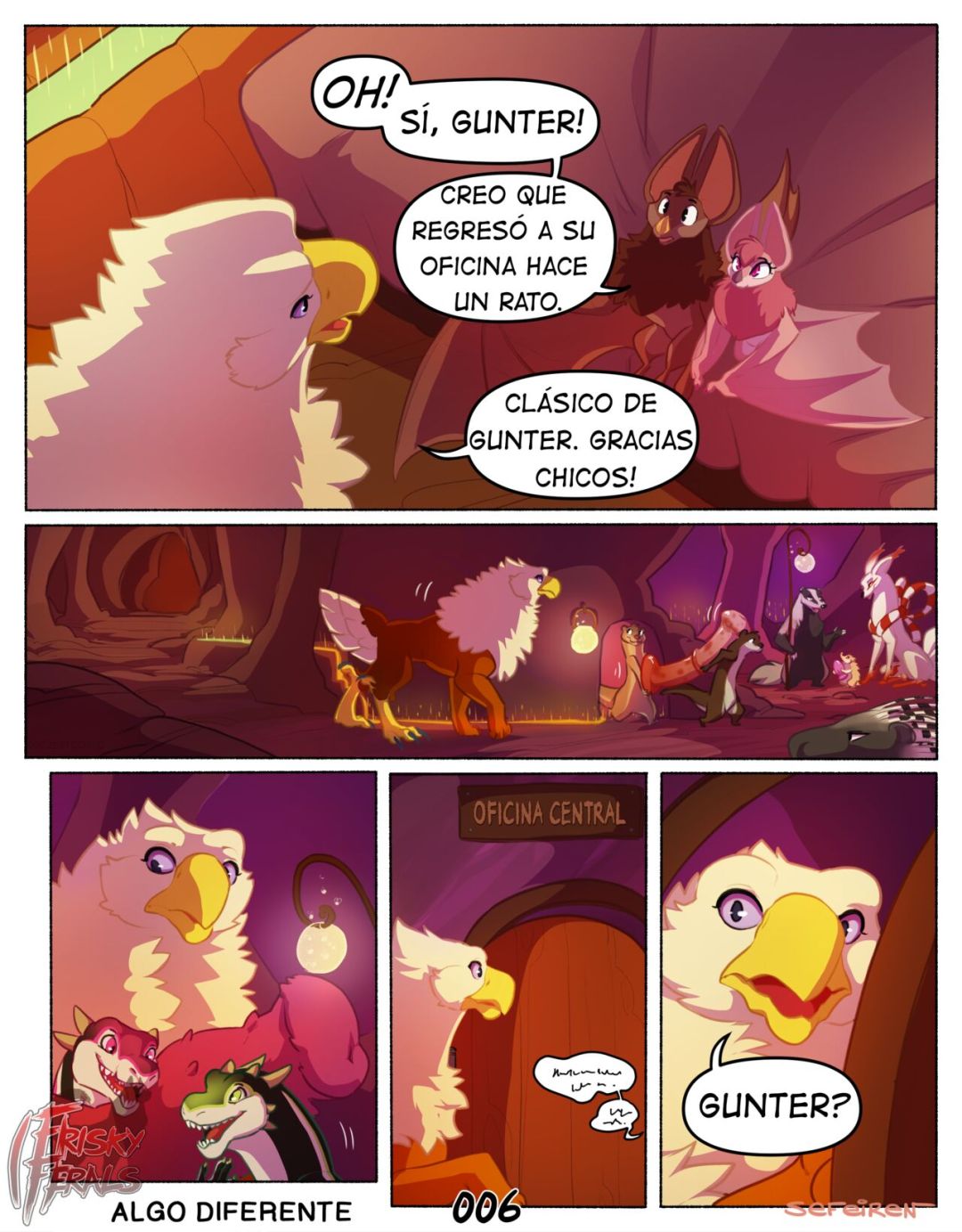 Comic Porno Frisky Ferals - Algo Diferente [Sefeiren] (#6)