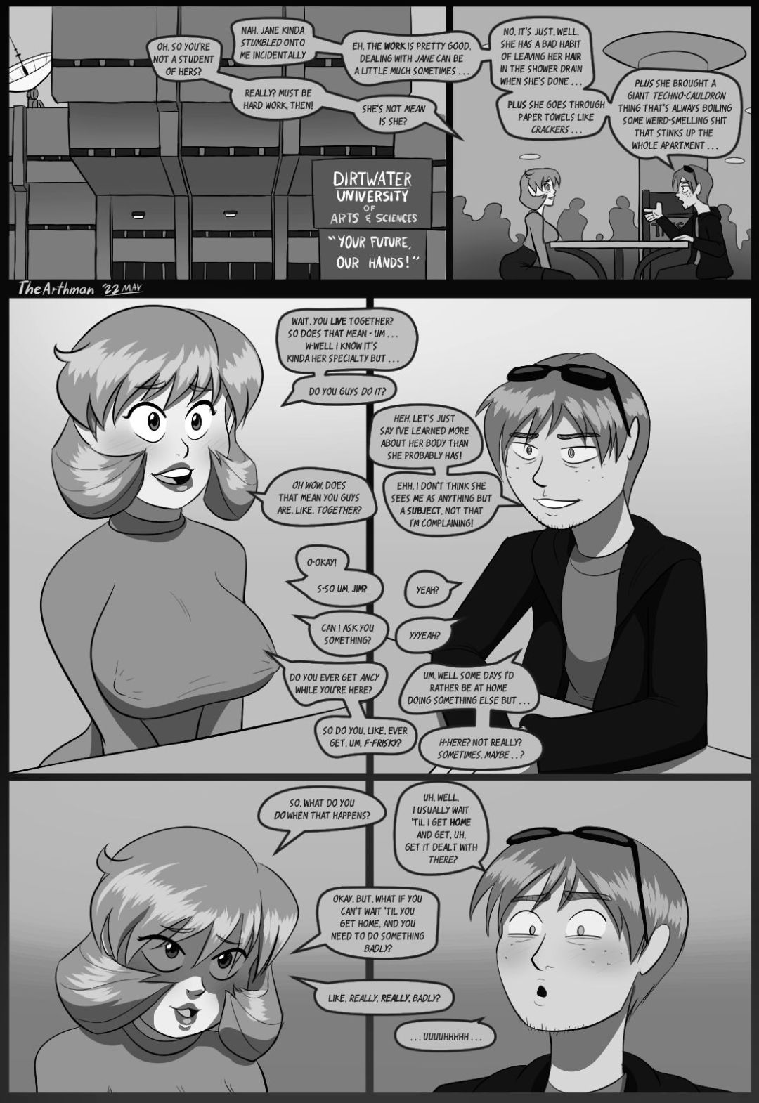 Comic Porno Dirtwater 6 - Hard N’ Heavy (#2)