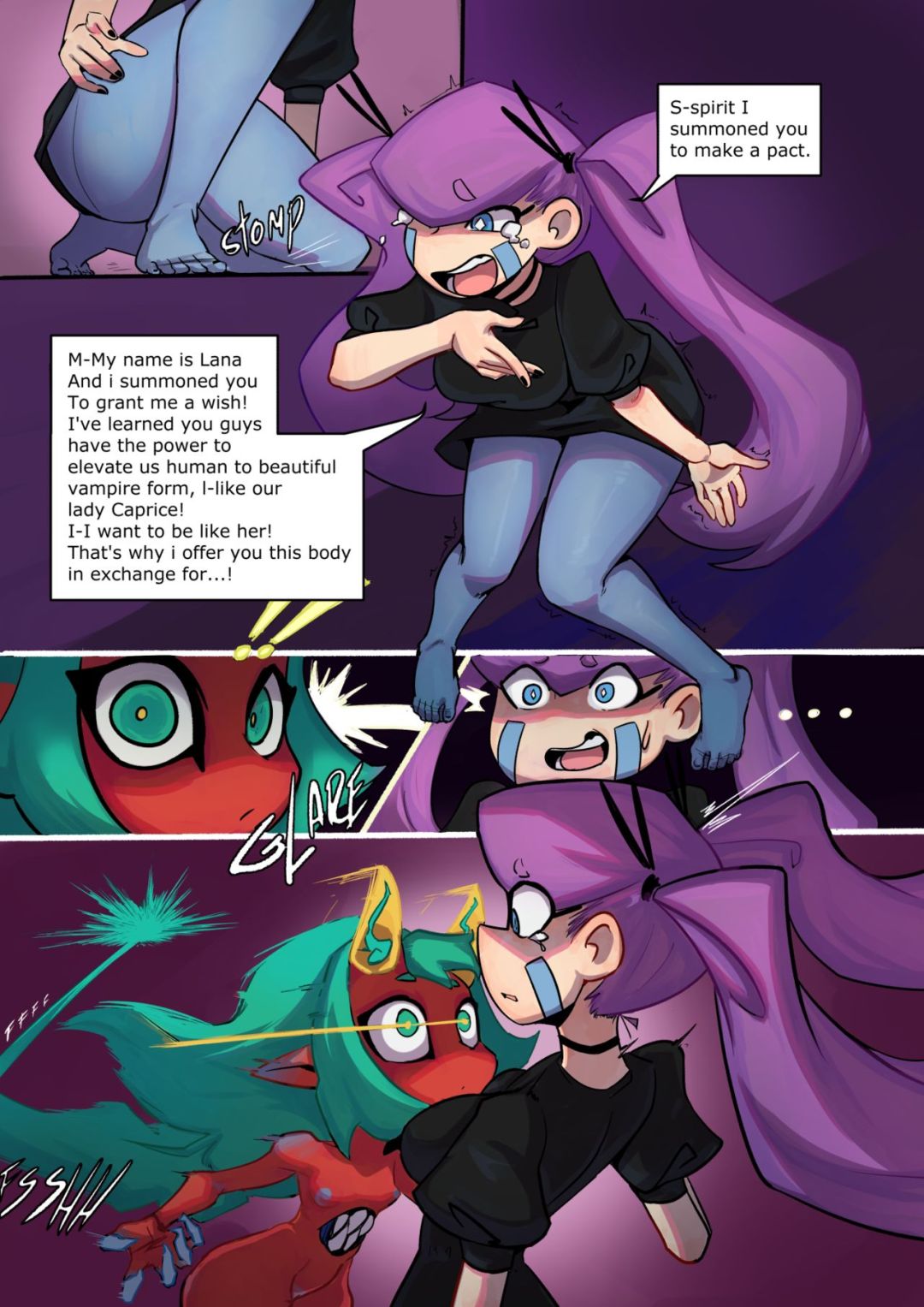 Comic Porno Demon For A Night - SpicyBardo (#4)