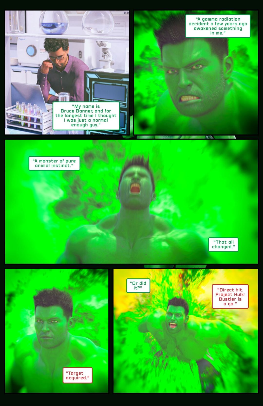 Comic Porno Hulk: Bustier 2 - Tom Reynolds (#2)