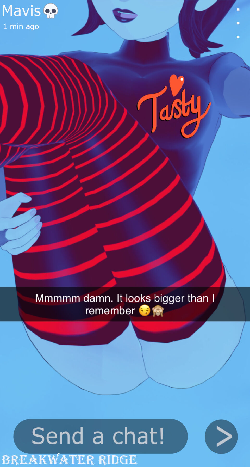 Comic Porno Mavis Sends You Snaps 1 - BREAKWARER RIDGE (#5)