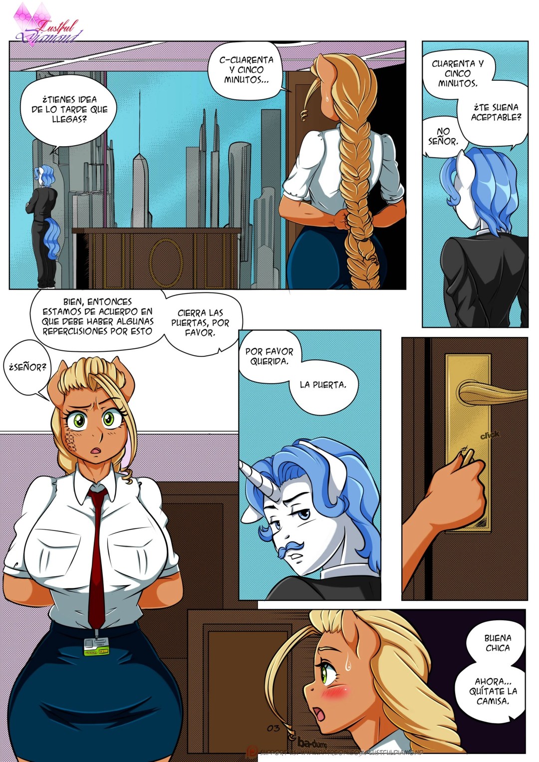 Comic Porno Lustful Diamond - Tardy - Full Color (#4)