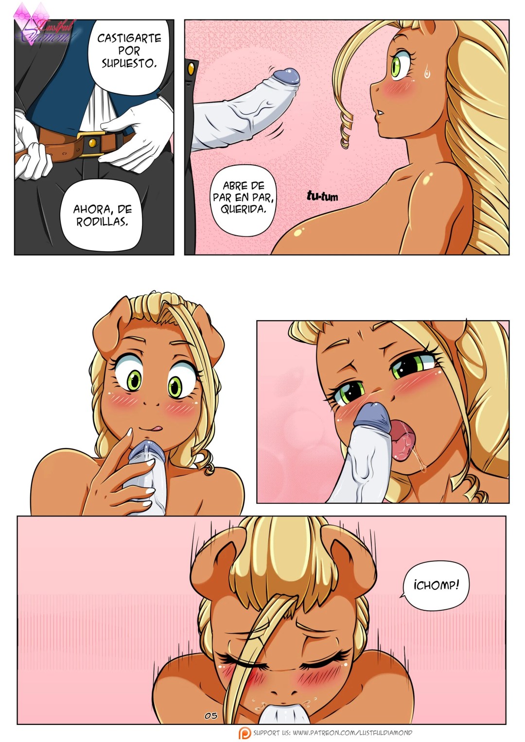 Comic Porno Lustful Diamond - Tardy - Full Color (#6)