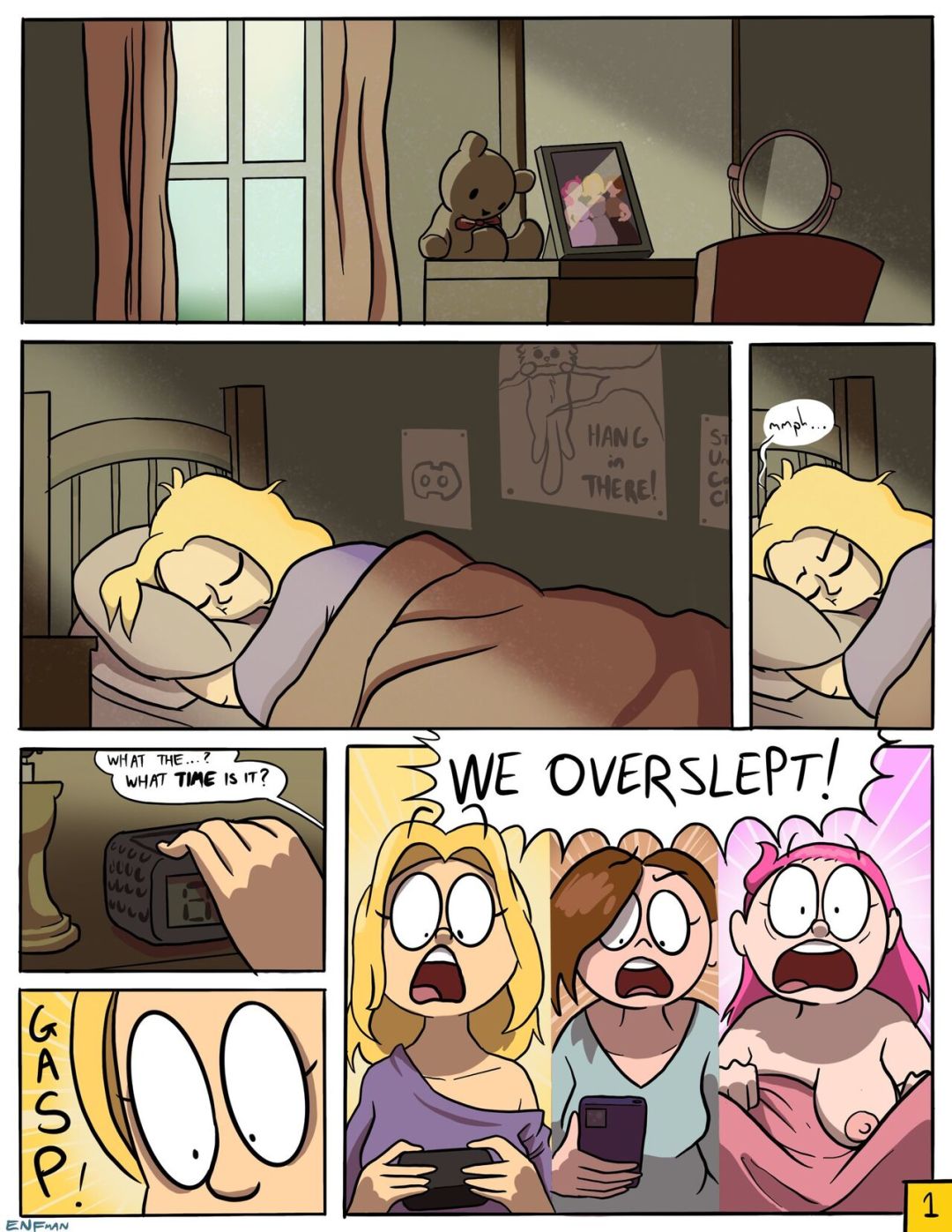 Comic Porno Better Late Than Naked! - ENFman (#2)