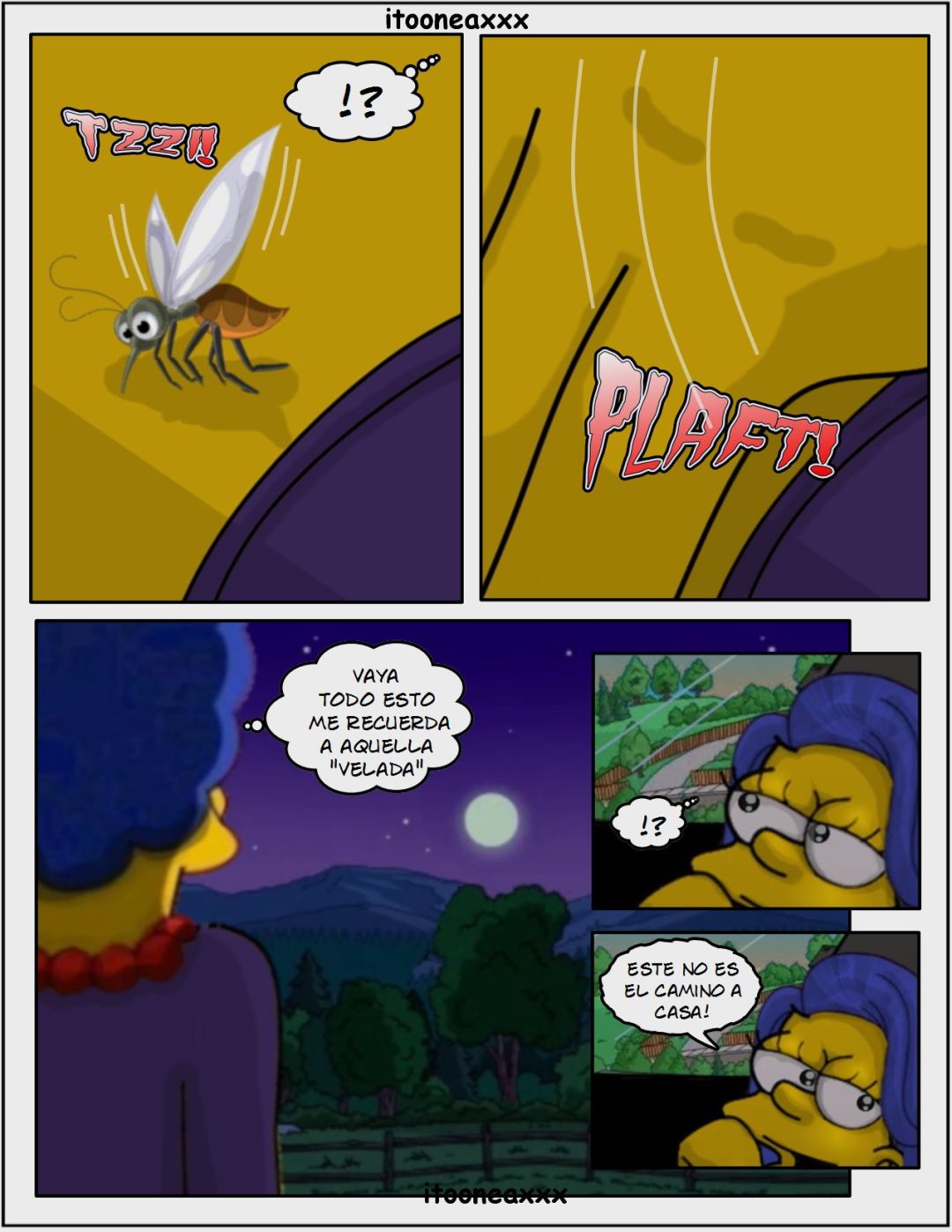 Comic Porno Afinidad 3 Los Simpsons - Itooneaxxx (#5)