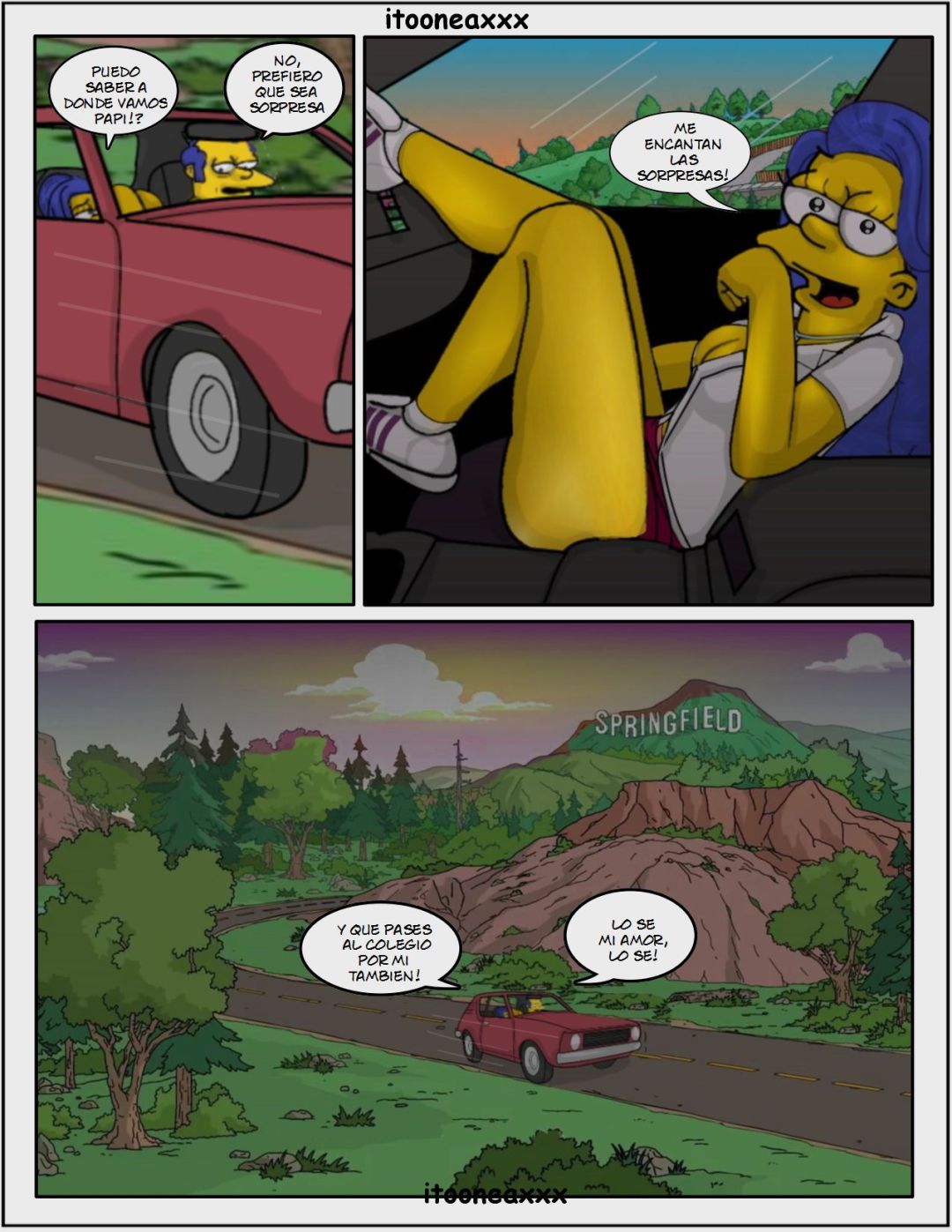 Comic Porno Afinidad 3 Los Simpsons - Itooneaxxx (#6)