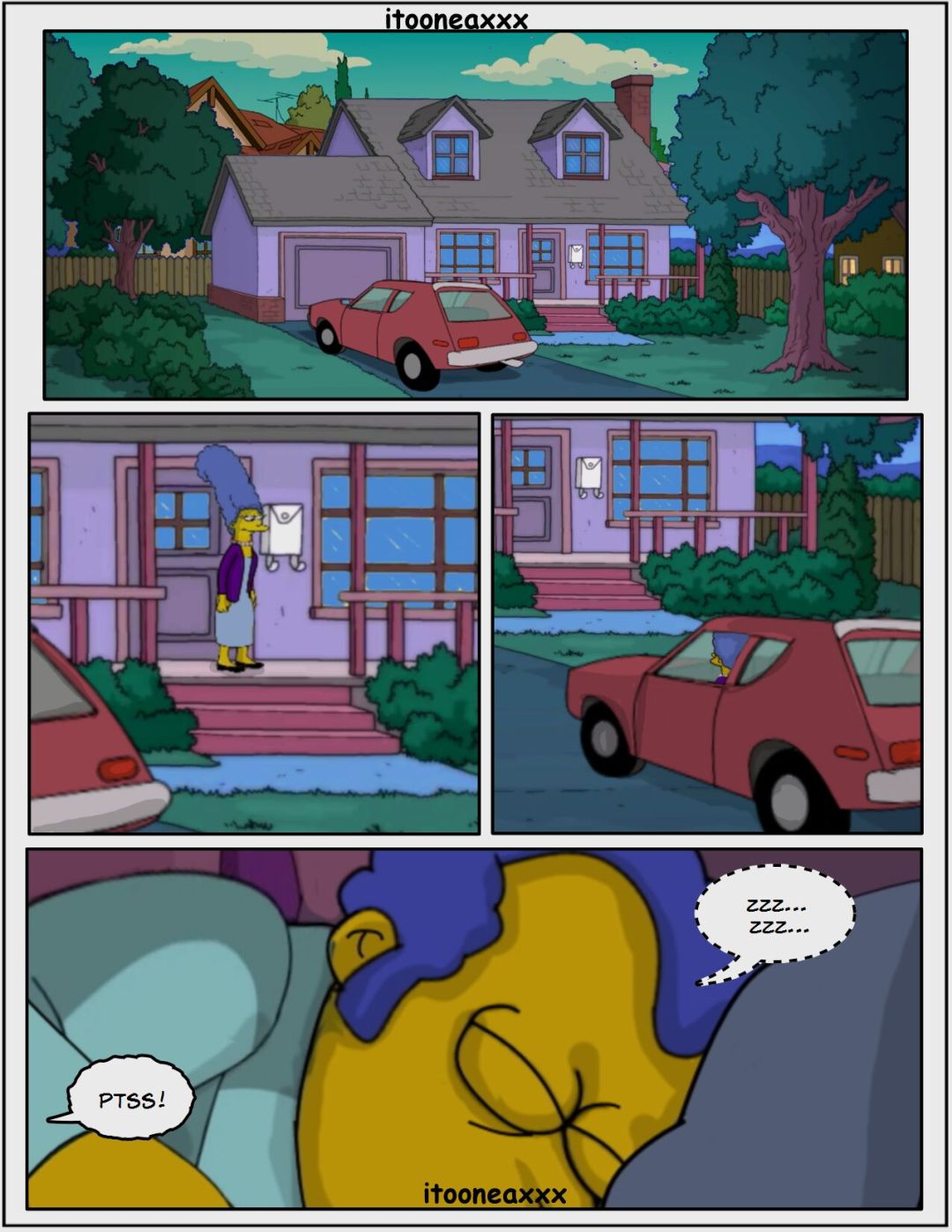 Comic Porno Afinidad 4 Los Simpsons - Itooneaxxx (#3)