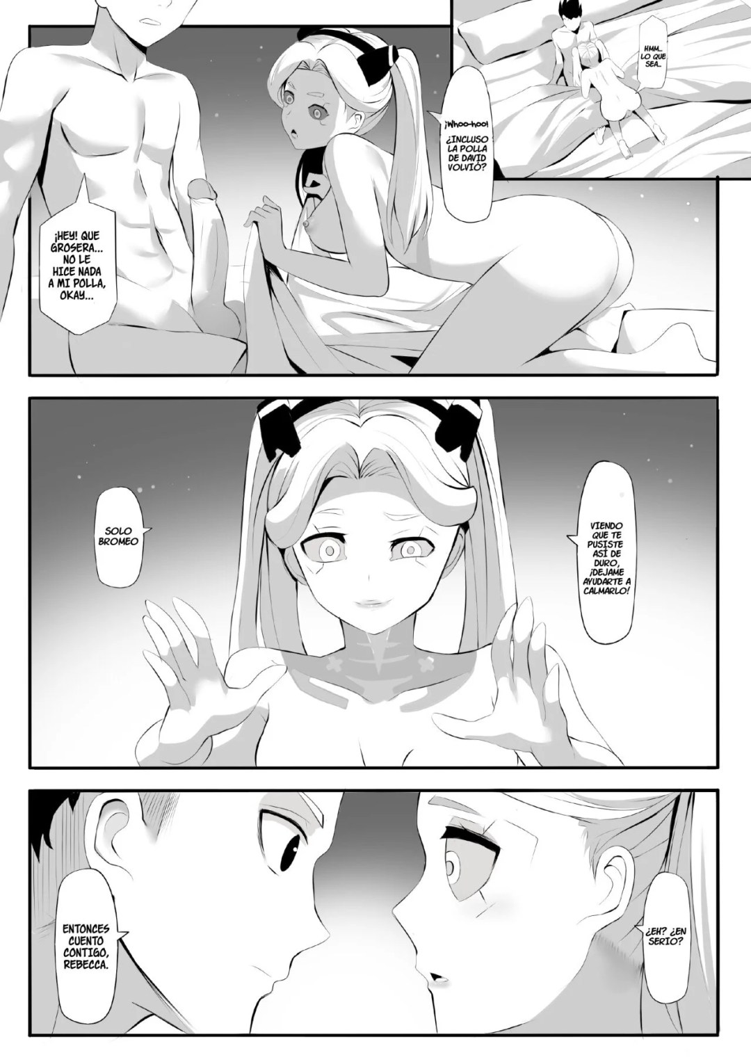 Comic Porno El Dia A Dia Que Espera Rebecca - Ginhaha (#4)