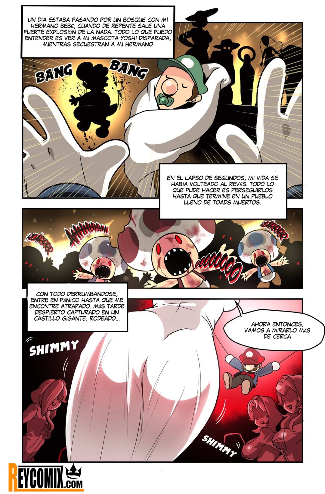 Comic Porno Nightmares - Sacommesassy (#3)