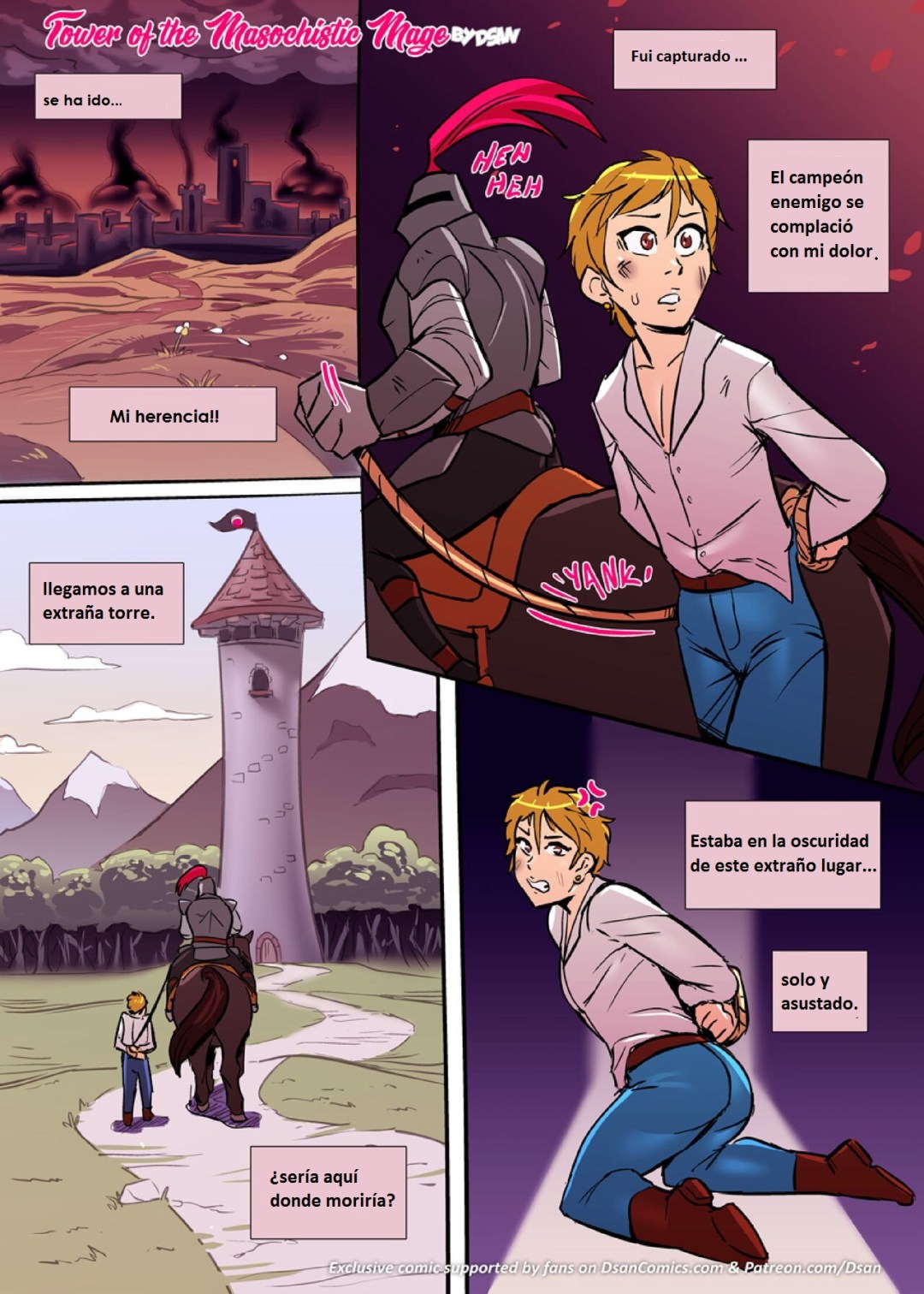 Comic Porno Tower Of The Masochistic Mage - Dsan (#3)