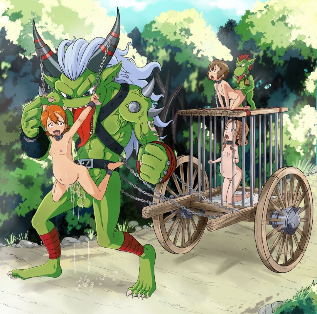 Comic Porno Goblimon Slaves [The Dark Mangaka] (#5)