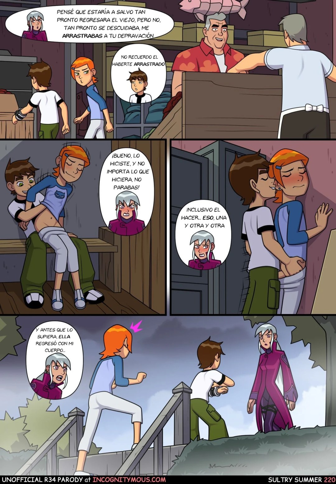 Comic Porno de Sultry Summer 3 - Ben 10 (#19)