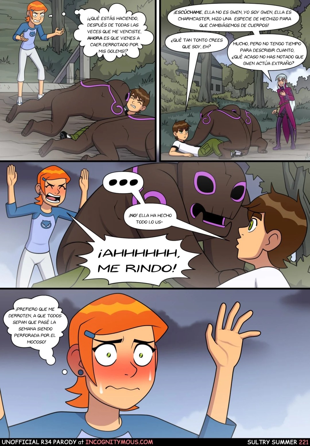 Comic Porno de Sultry Summer 3 - Ben 10 (#20)