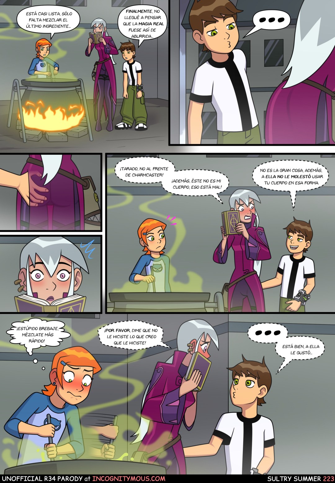 Comic Porno de Sultry Summer 3 - Ben 10 (#22)