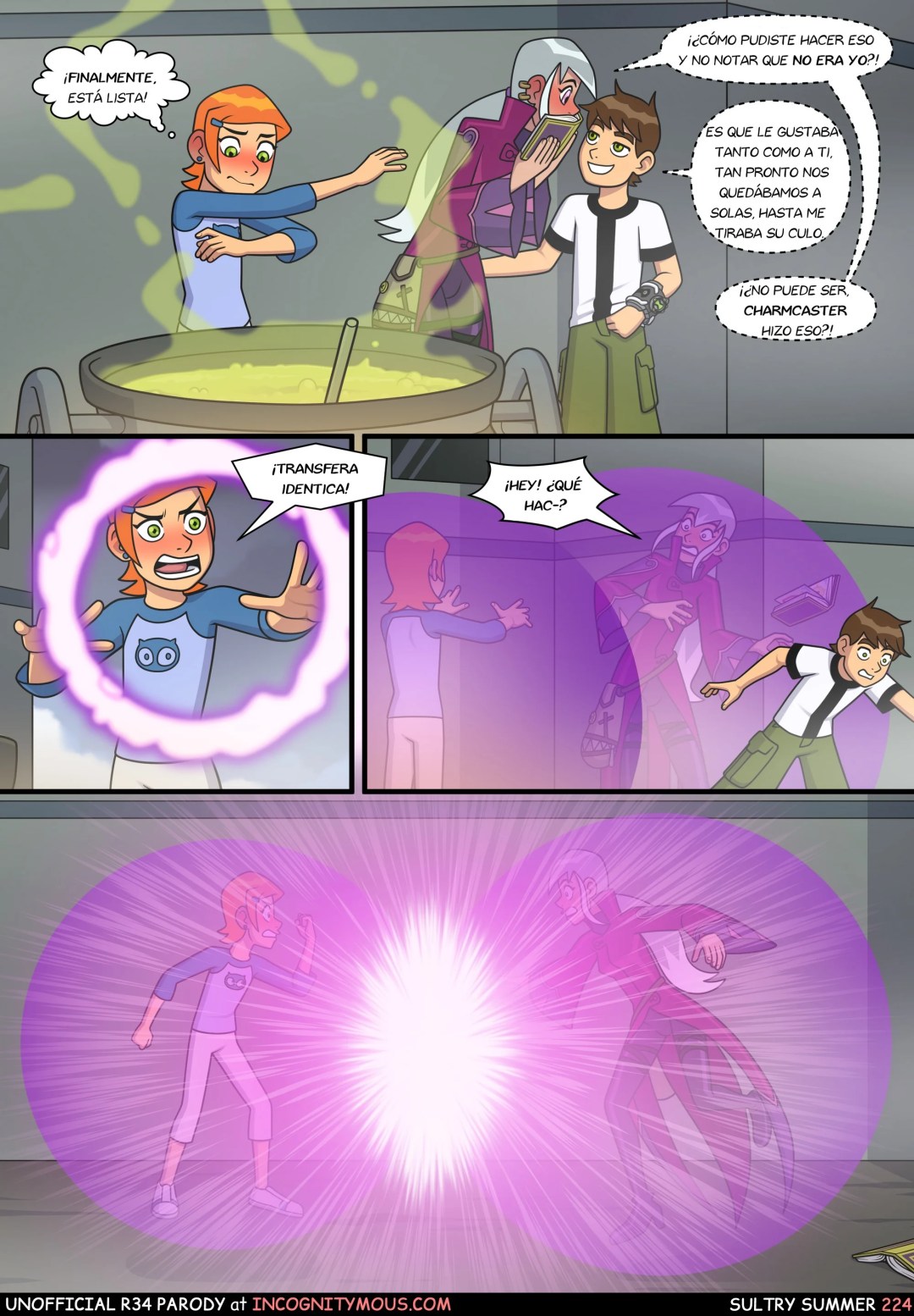 Comic Porno de Sultry Summer 3 - Ben 10 (#23)