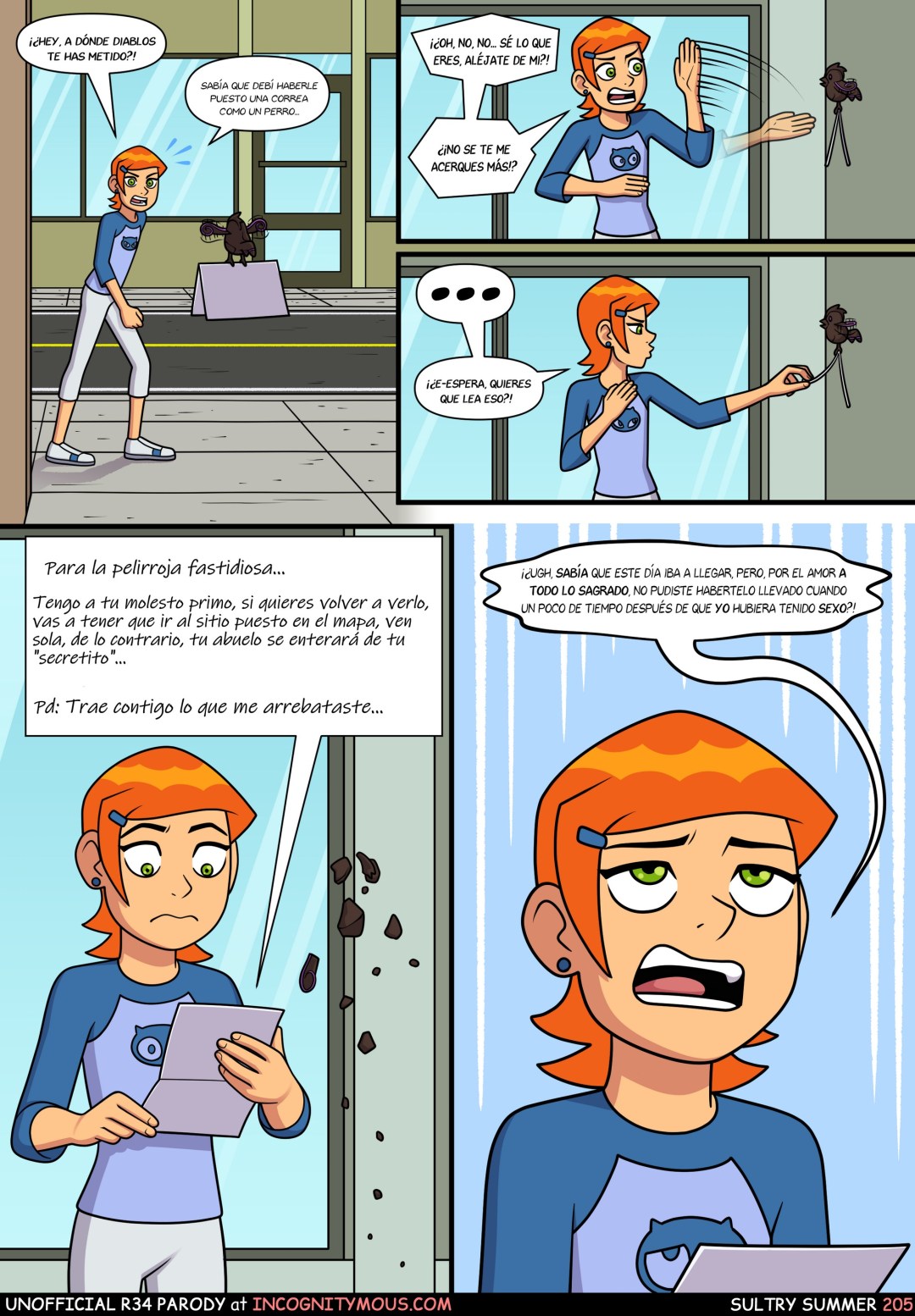 Comic Porno Sultry Summer 3 - Ben 10 (#4)