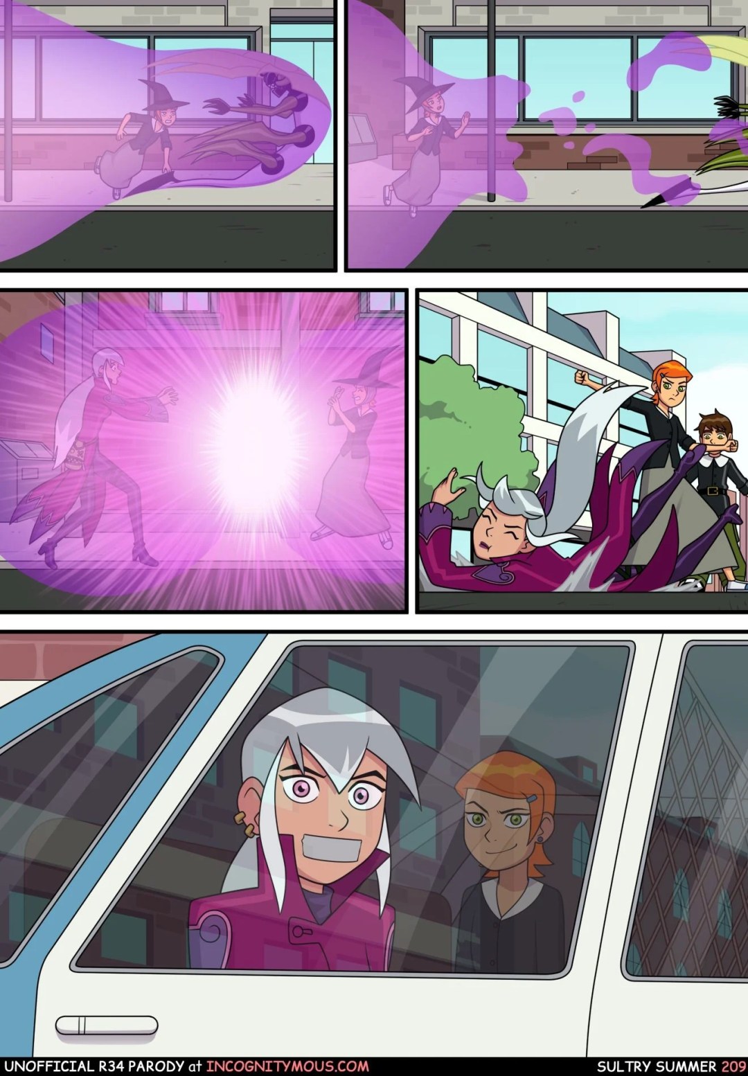 Comic Porno de Sultry Summer 3 - Ben 10 (#8)