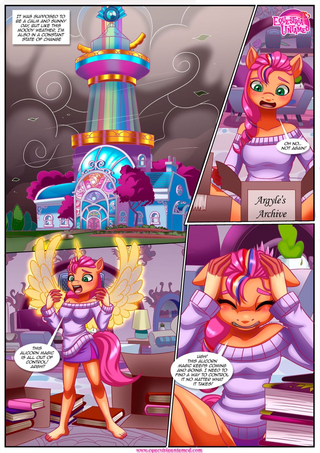 Comic Porno Alicorn Secrets (#2)