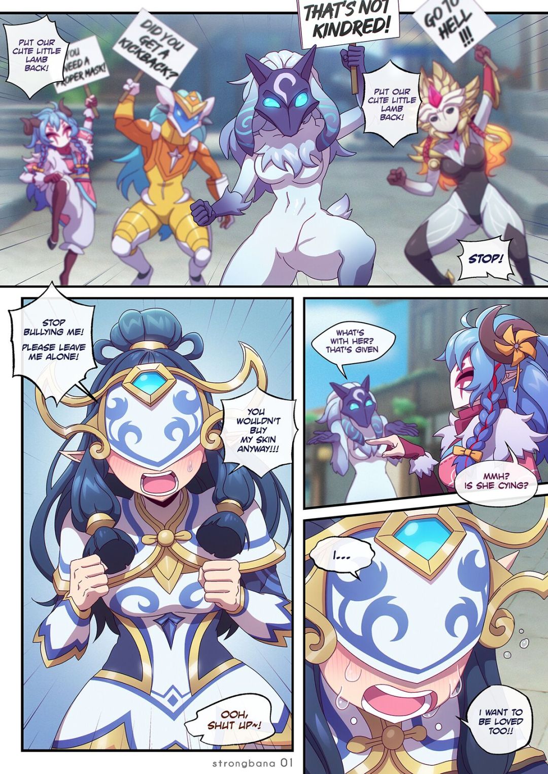 Comic Porno de Kindred - Strong Bana (#1)