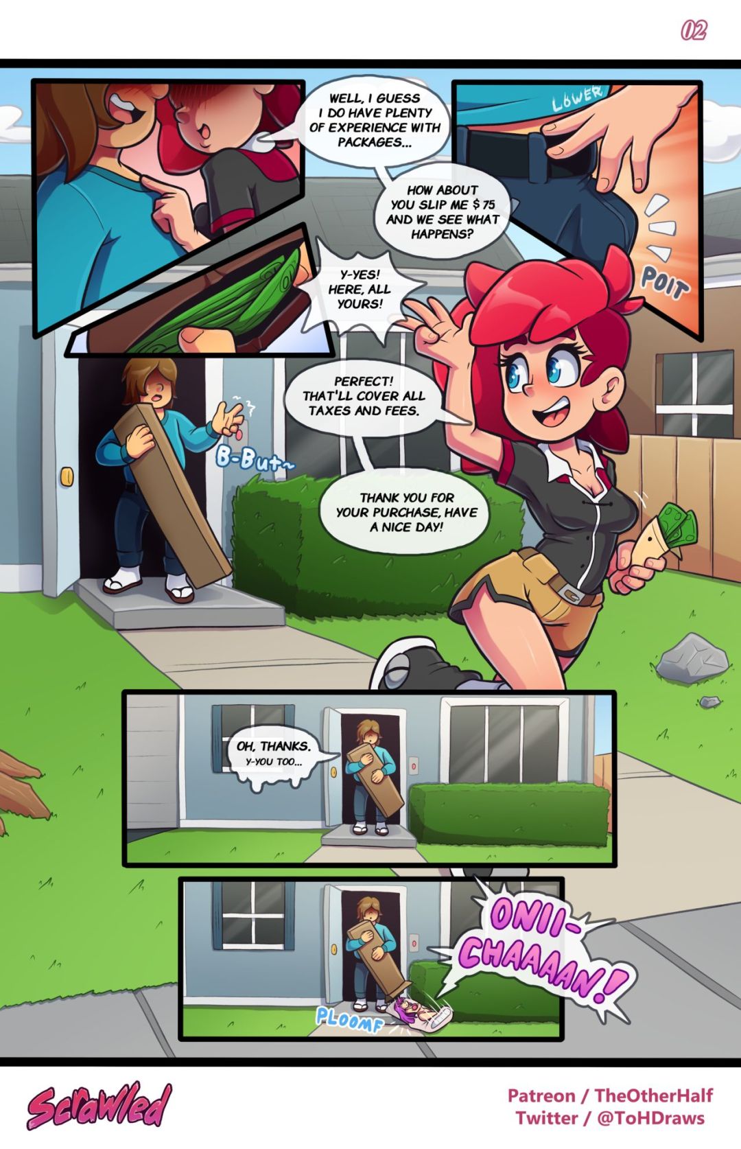Comic Porno Scrawled - The Other Half (#3)