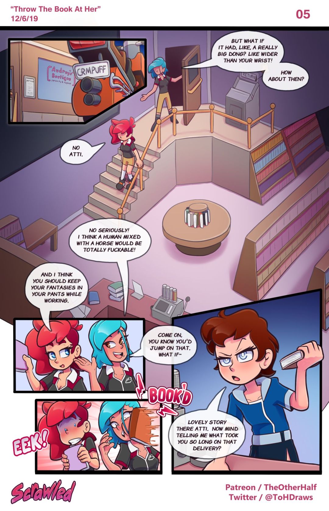 Comic Porno Scrawled - The Other Half (#6)
