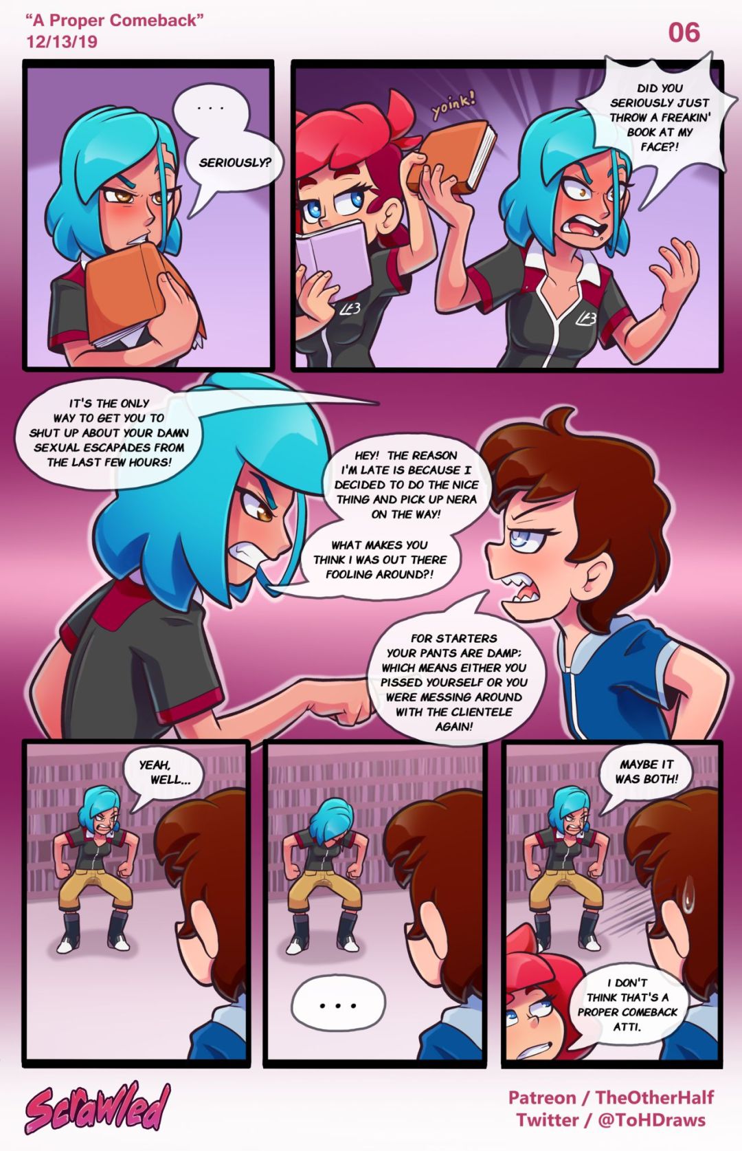 Comic Porno Scrawled - The Other Half (#7)