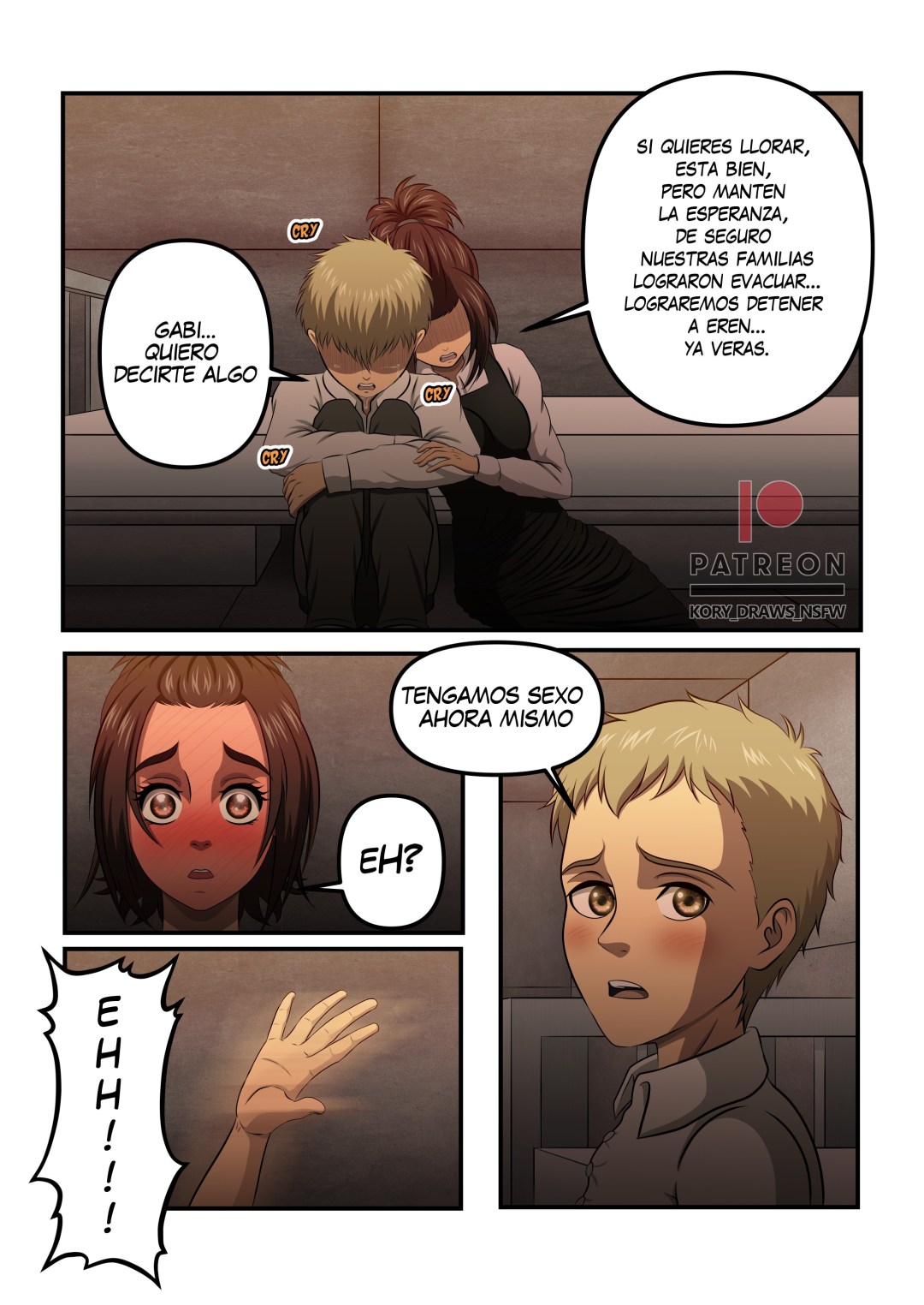 Comic Porno SNK Nuevas Experiencias - Attack On Titan (#4)