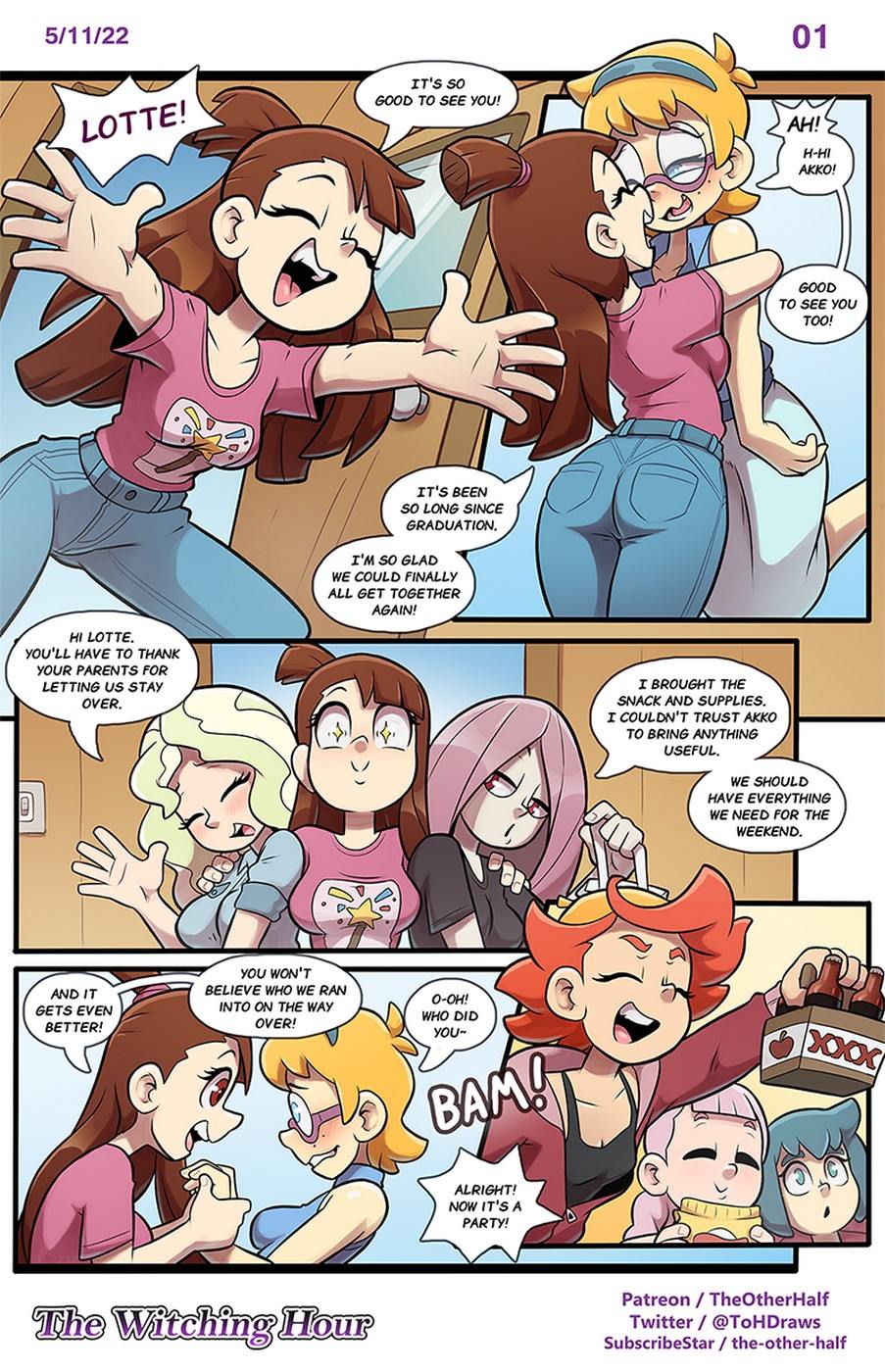 Comic Porno de The Witching Hour - The Other Half (#1)