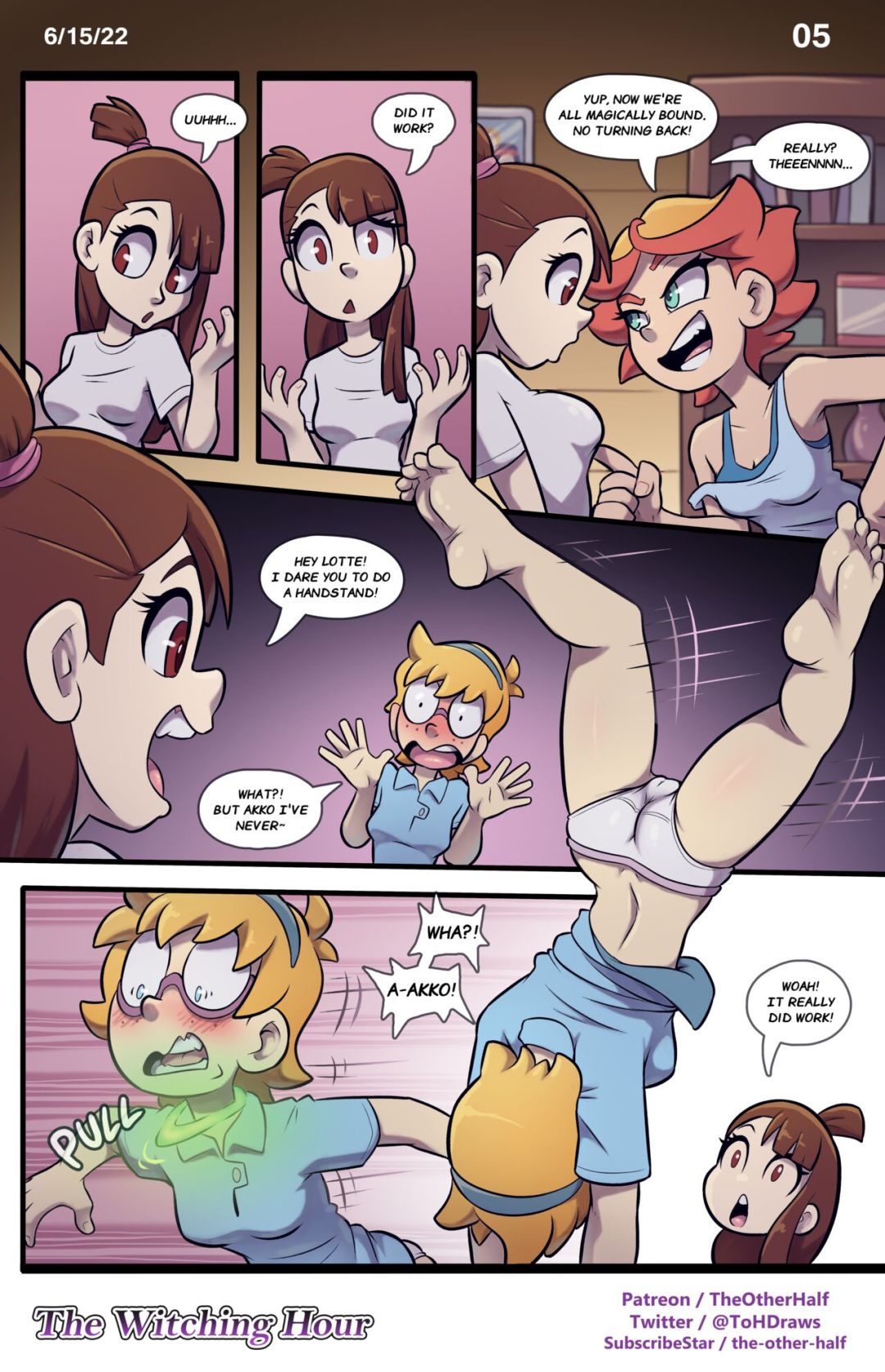 Comic Porno The Witching Hour - The Other Half (#5)
