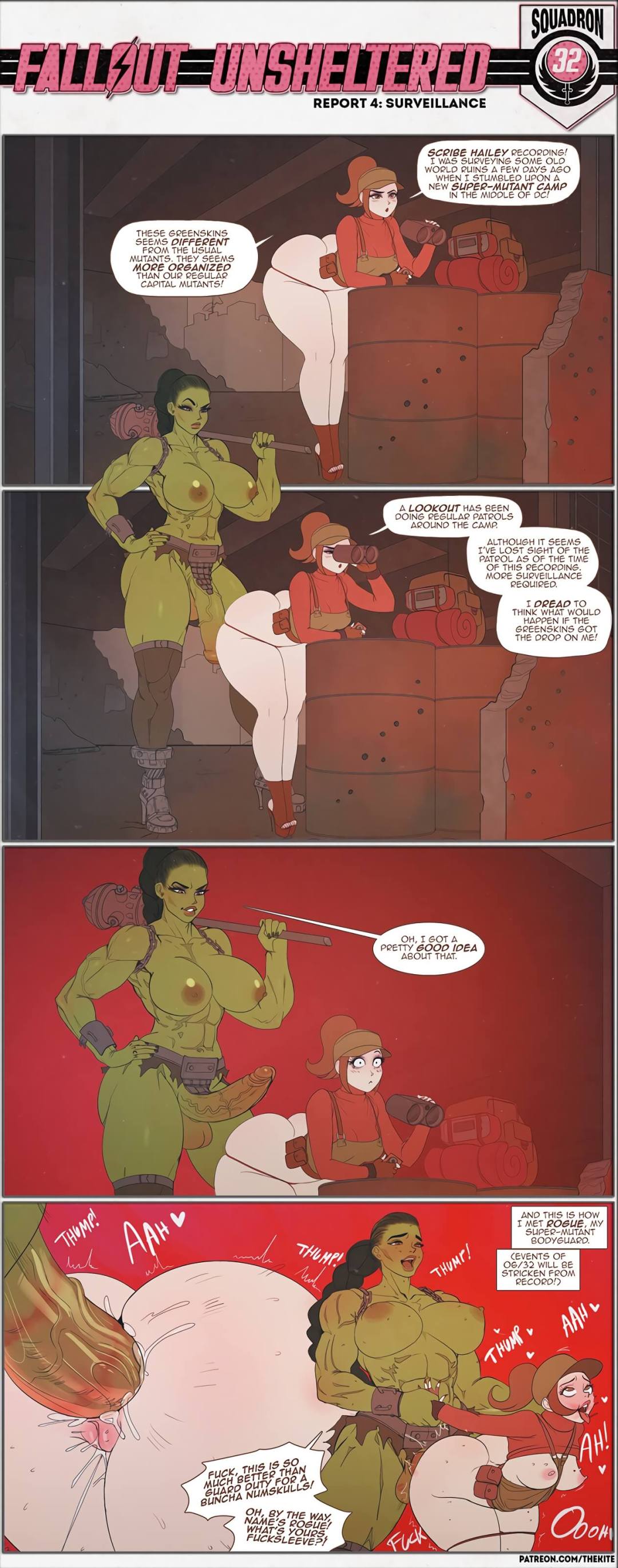 Comic Porno Fallout Unsheltered Squadron 32 - The Kite (#4)