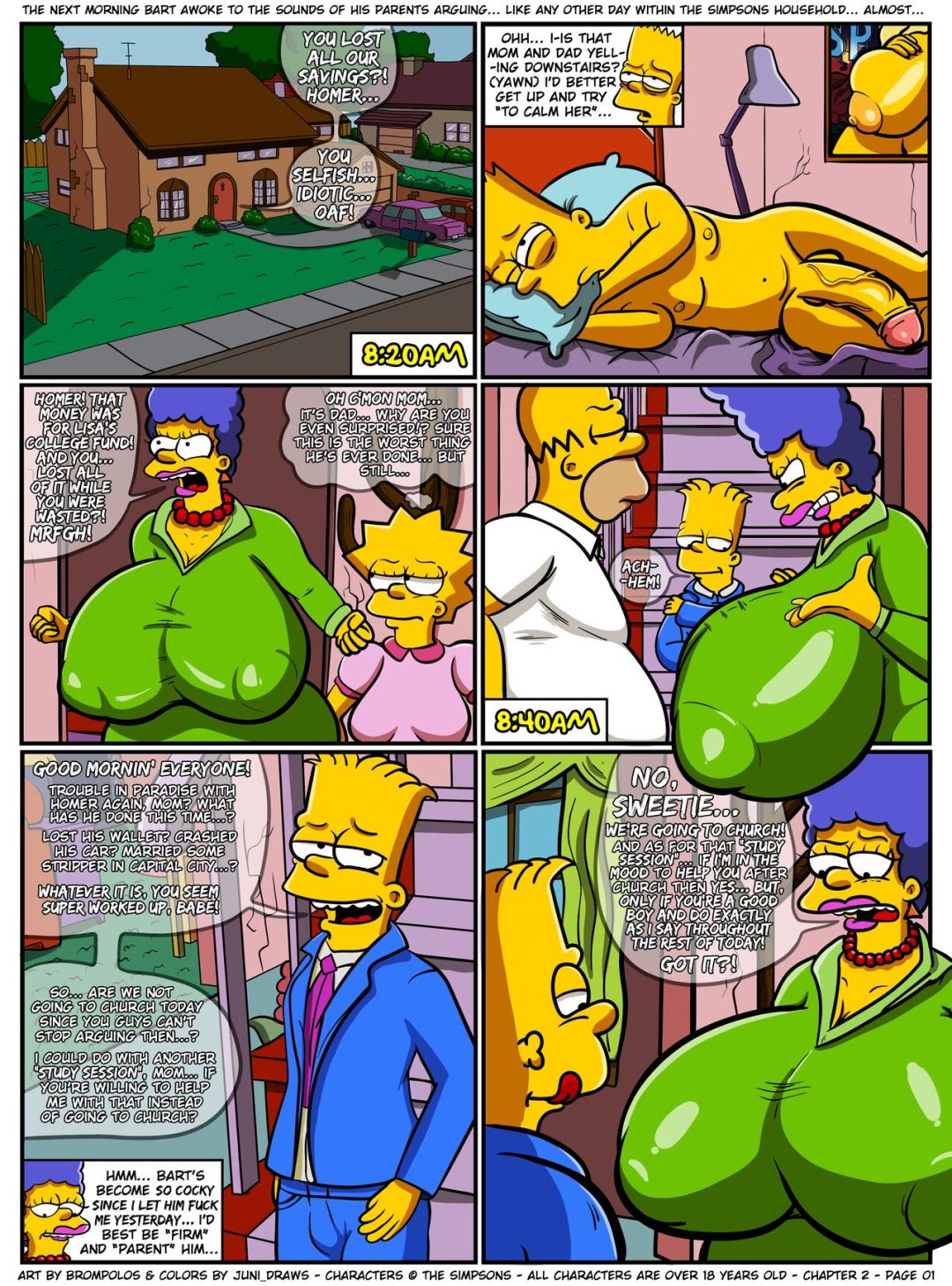 Comic Porno The Sexensteins 2 - Brompolos Juni_Draws (#2)