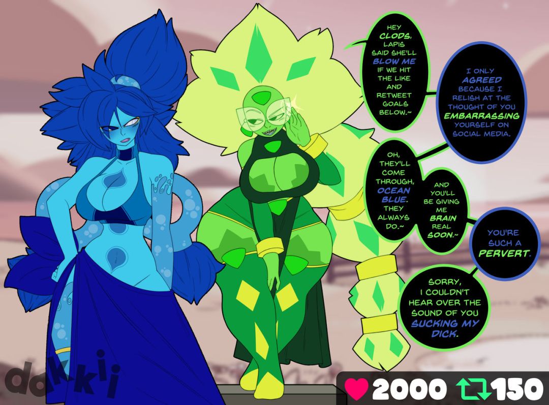 Comic Porno Peridot & Lapis Lazuli - LazyiiDakkii (#6)
