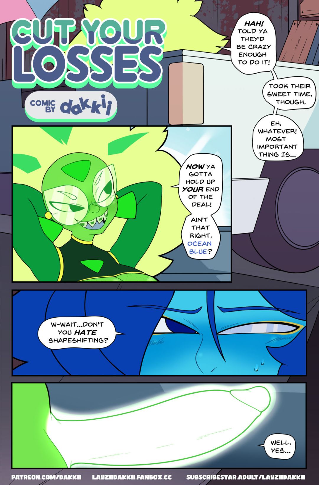 Comic Porno Peridot & Lapis Lazuli - LazyiiDakkii (#7)