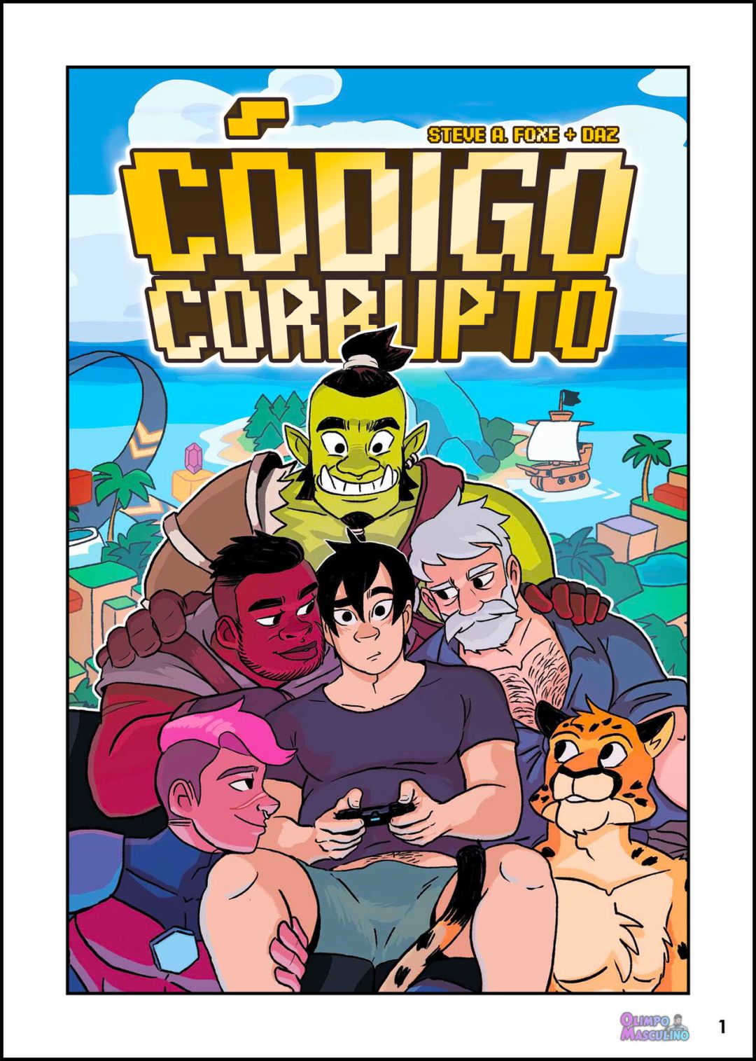 Comic Porno de Codigo Corrupto 3- Steve A Foxe (#1)