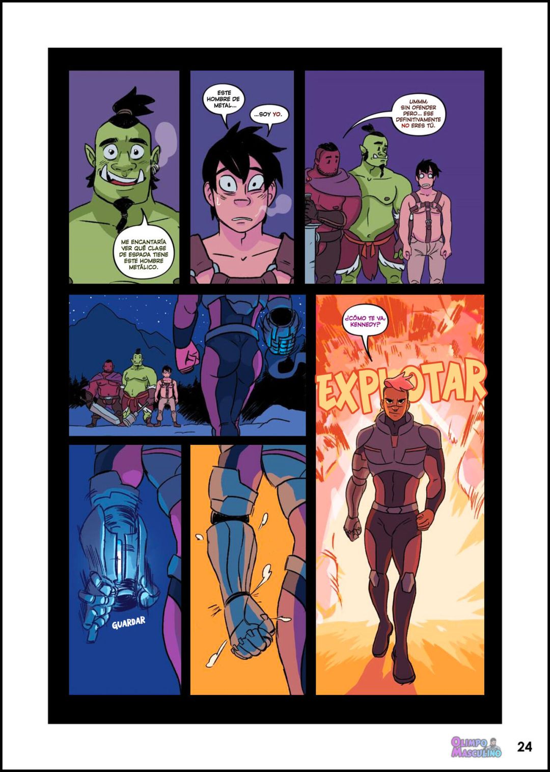 Comic Porno de Codigo Corrupto 3- Steve A Foxe (#22)