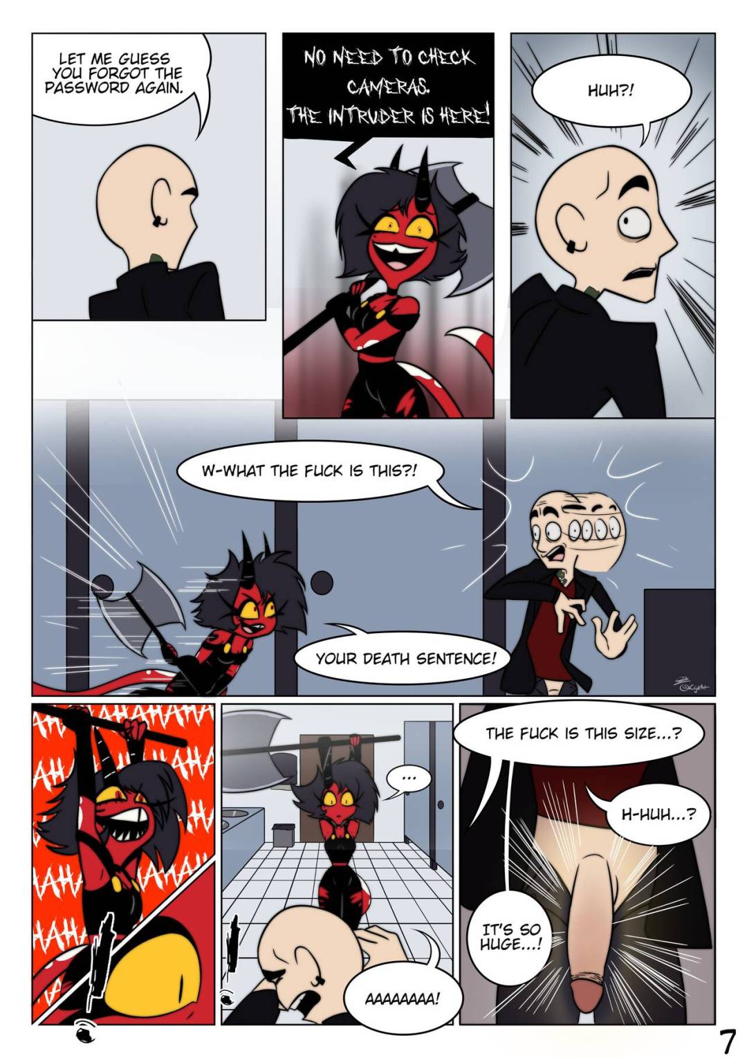 Comic Porno de Helluva Boss Wife Snatchers - Kojot (#8)
