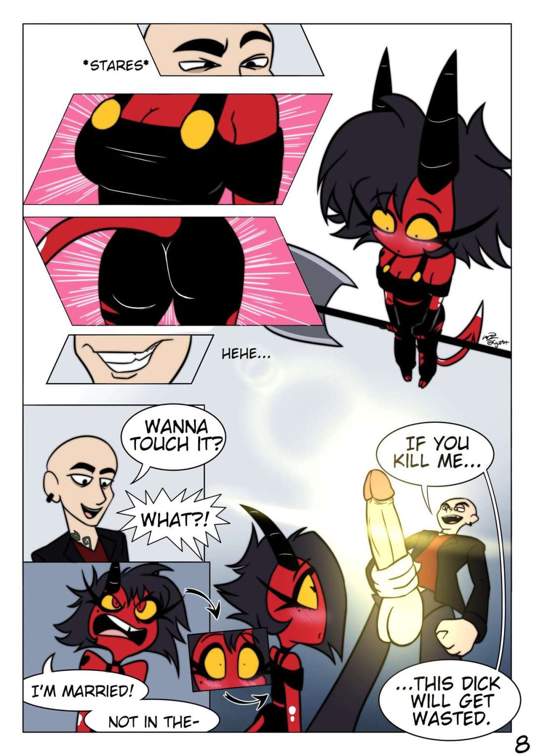 Comic Porno de Helluva Boss Wife Snatchers - Kojot (#9)